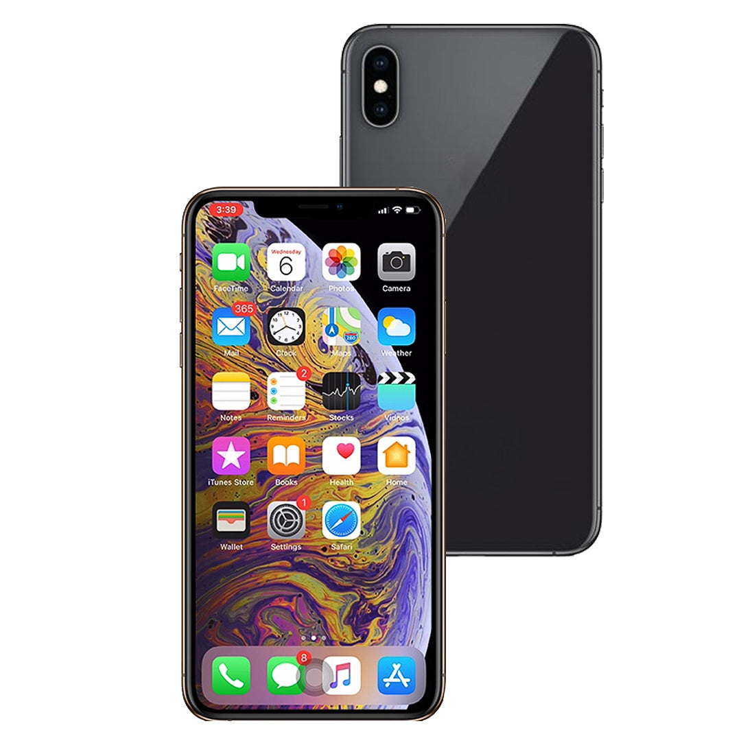 iPhone XS Max 256GB Unlocked Smartphone - Premium Refurbished iPhone with Face ID, 6.5