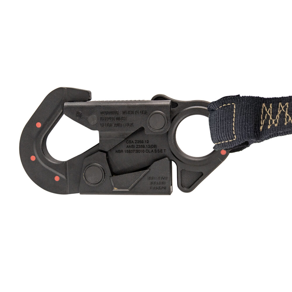 Arc Flash 6' Internal Energy Absorbing Safety Lanyard - Aramid Fiber, Dielectric Snap Hook for Electrical Work & Fall Protection | Ideal for Utility Workers, Linemen & Industrial Safety Use