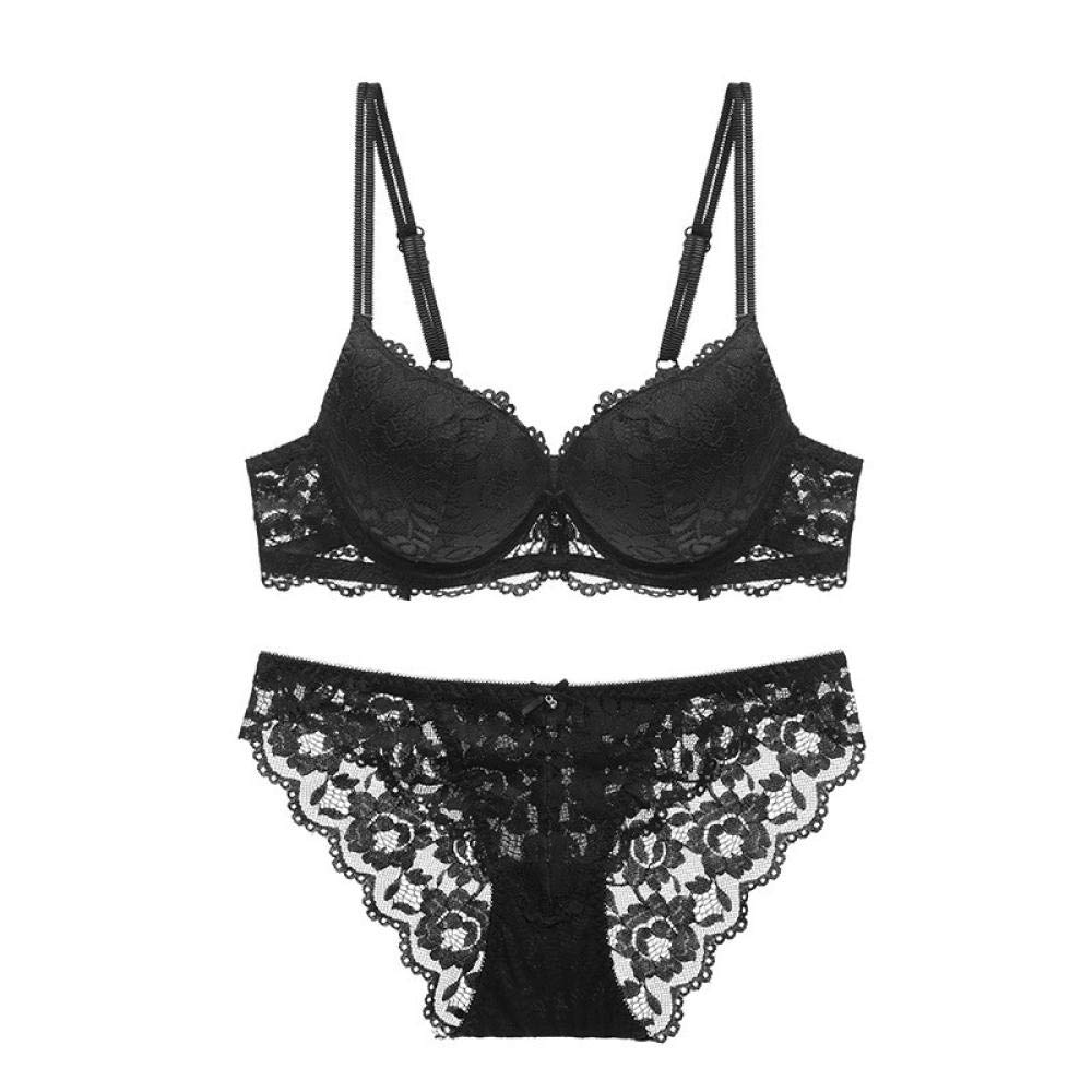 Plus Size Cotton Bralette - Lined Everyday Bra with Extra Coverage & Sexy Lace Detail - Comfortable Women's Underwear for Work, Yoga & Casual Wear