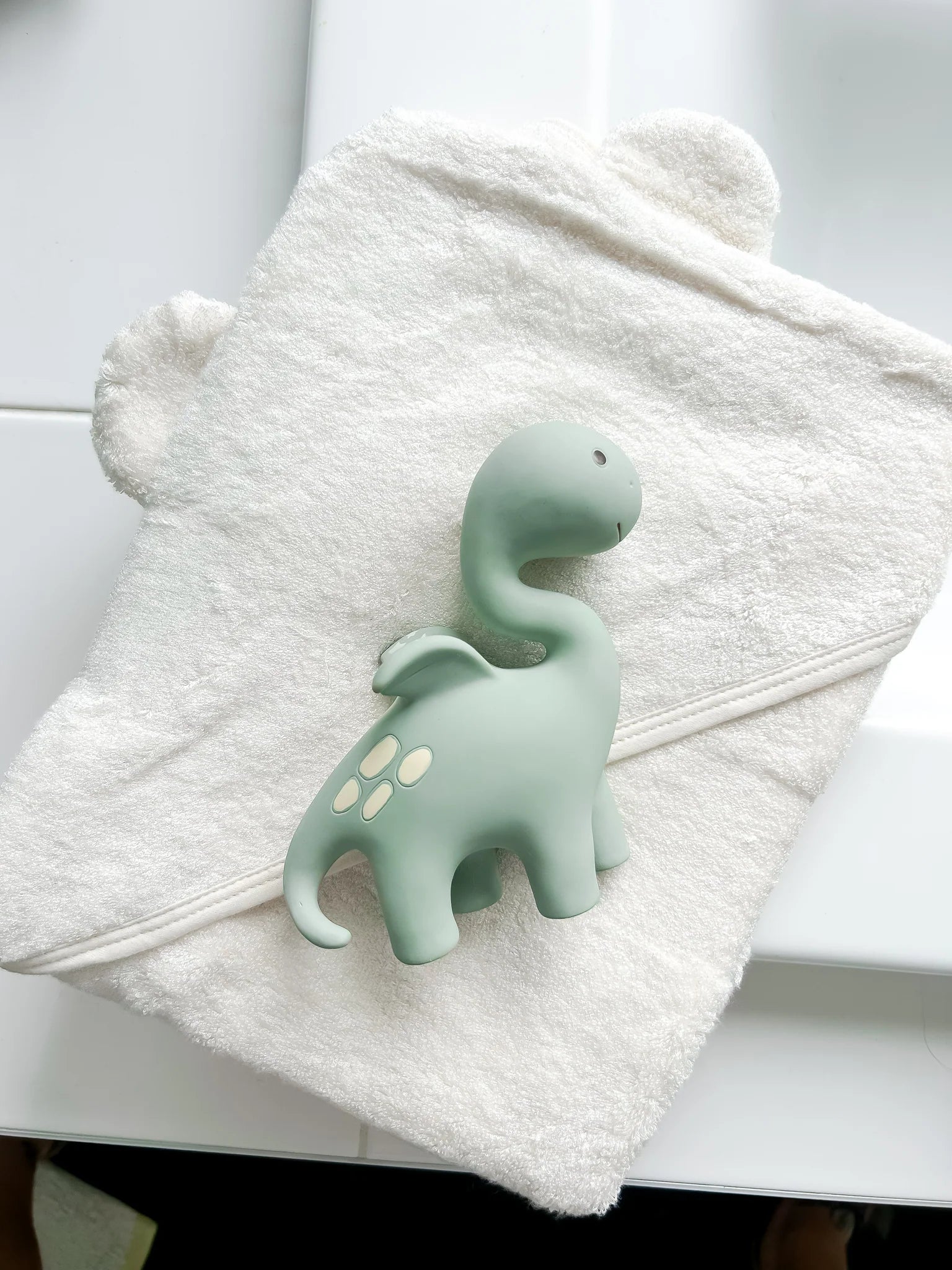 Diplo the Dino Dragon Natural Rubber Teether - BPA-Free Baby Teething Toy for Soothing Sore Gums | Perfect for Infants 3+ Months | Cute Dinosaur Design for Playtime & Teething Relief