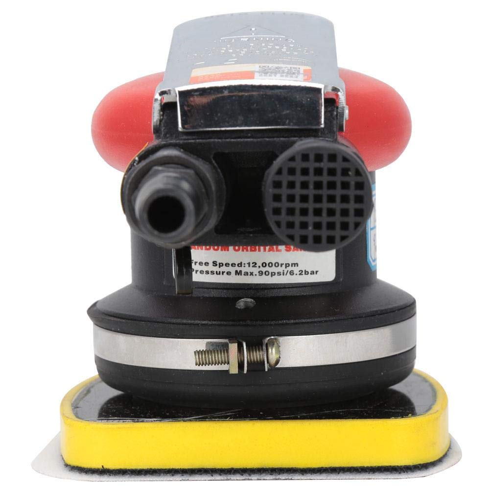 Valentine's Day Air Orbital Sander - 90x130mm Pneumatic Polishing Tool with Triangular Sandpaper for Woodworking & Metal Finishing | Perfect for DIY Projects & Professional Use