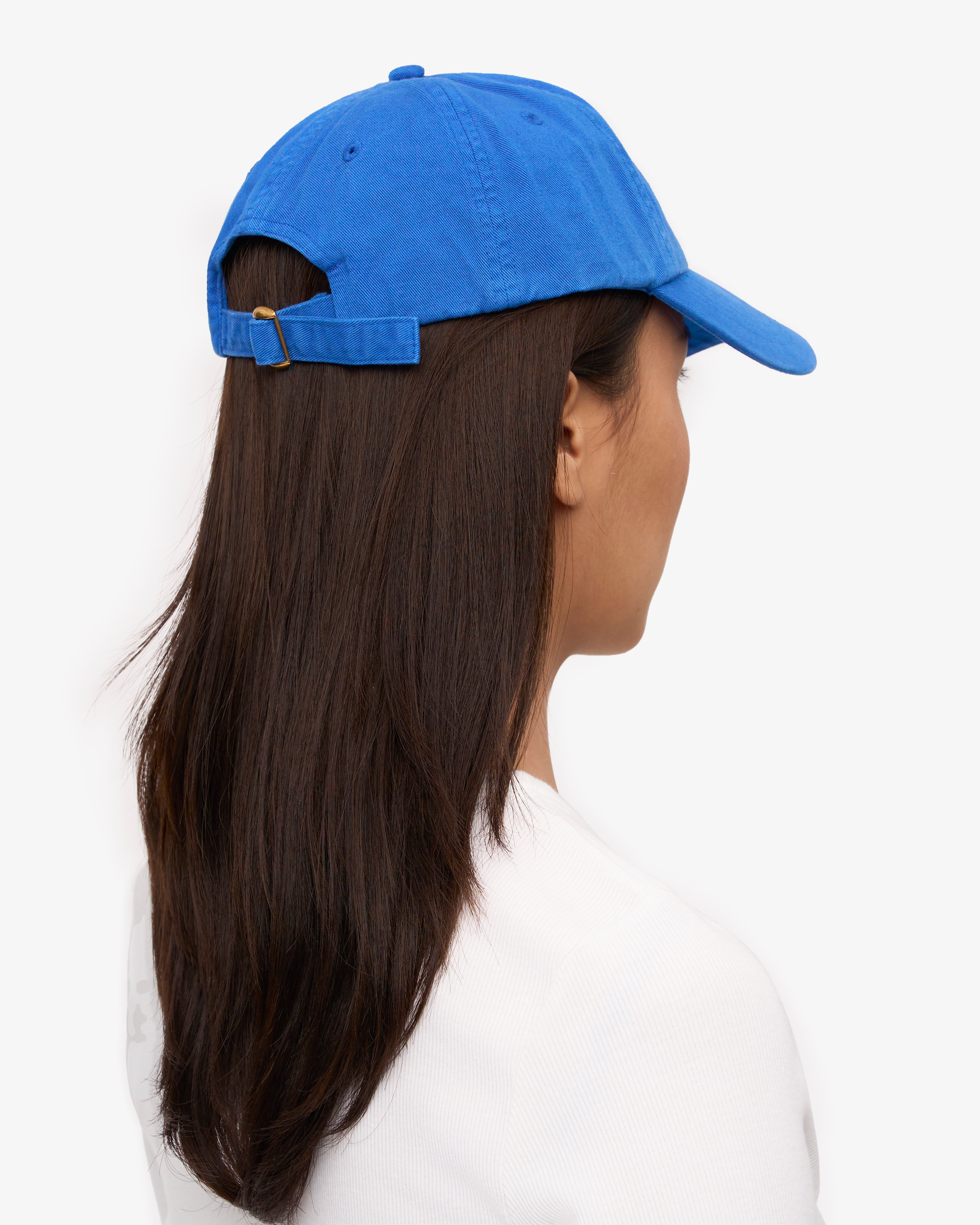 Organic Cotton Cap for Men & Women - Soft & Breathable Pacific Blue Hat for Outdoor Activities, Travel & Sun Protection