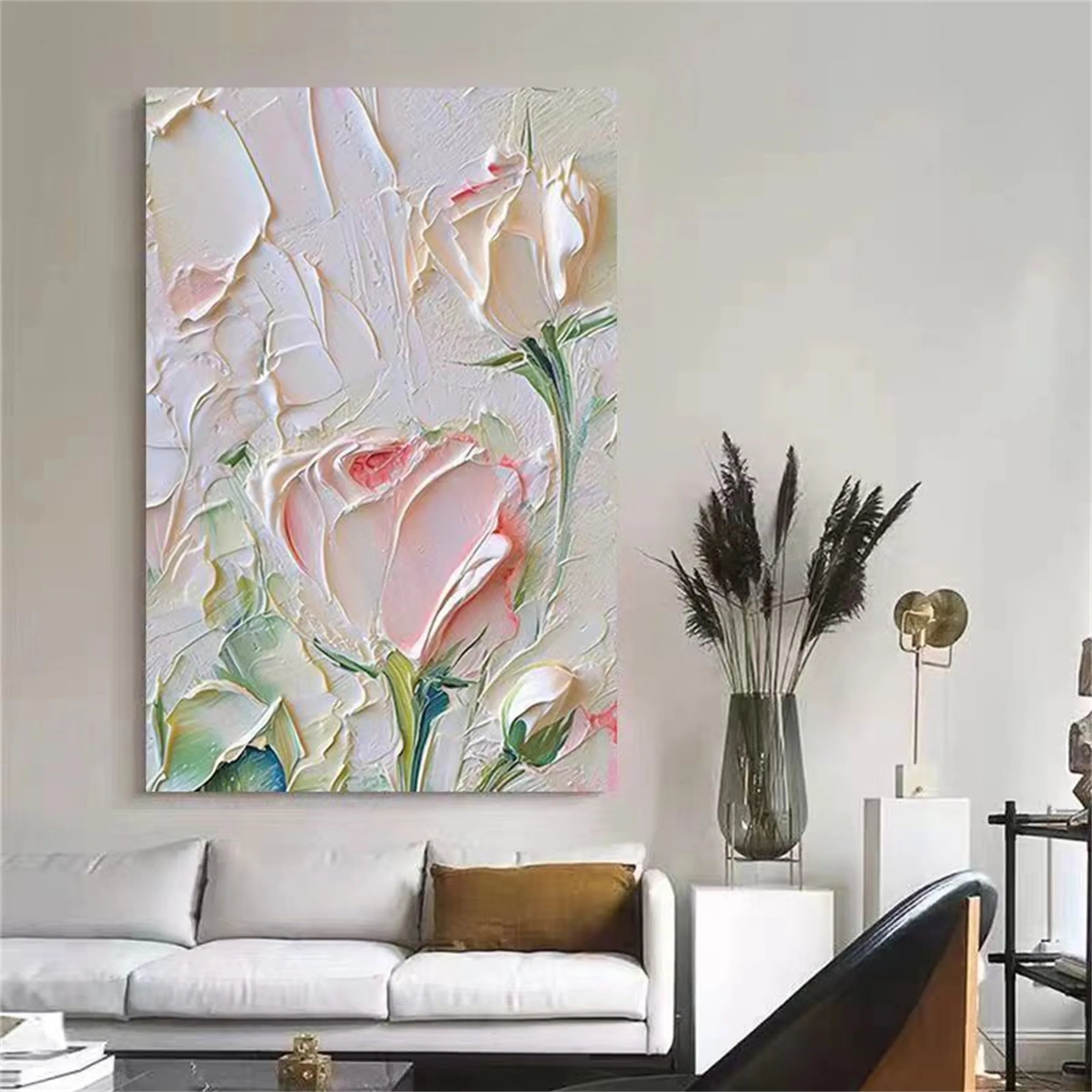 Beautiful Flower and Tree Painting #FT071 - Perfect for Home Decor, Office Wall Art, and Gift Ideas