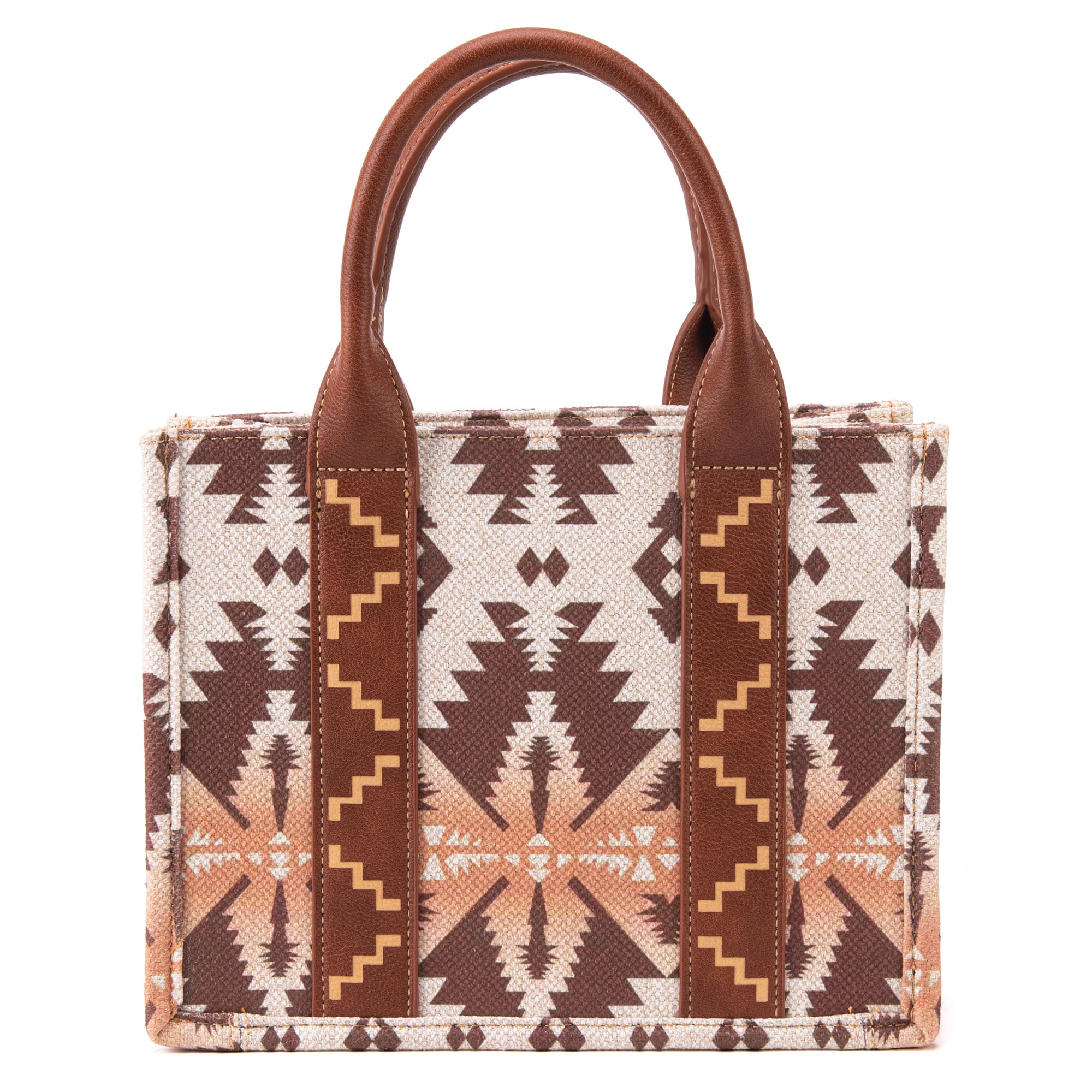 Montana West Wrangler Tote Bag for Women - Western Boho Aztec Shoulder Purse & Satchel Handbag - Perfect for Work, Travel & Casual Outings