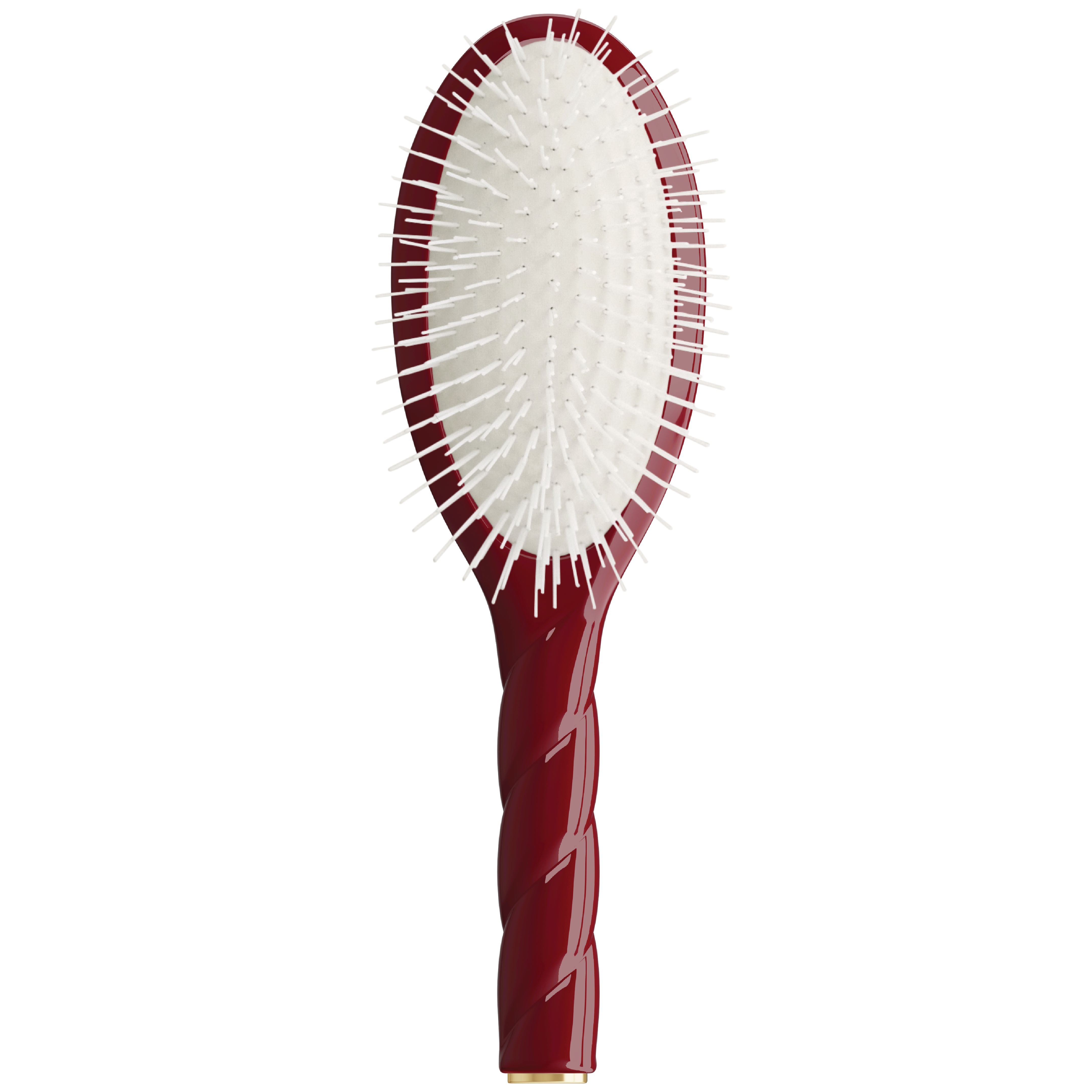 N.07 Detangling & Scalp Stimulation Hair Brush for Thick & Curly Hair - Reduce Breakage & Promote Hair Growth - Perfect for Daily Styling & Salon Use