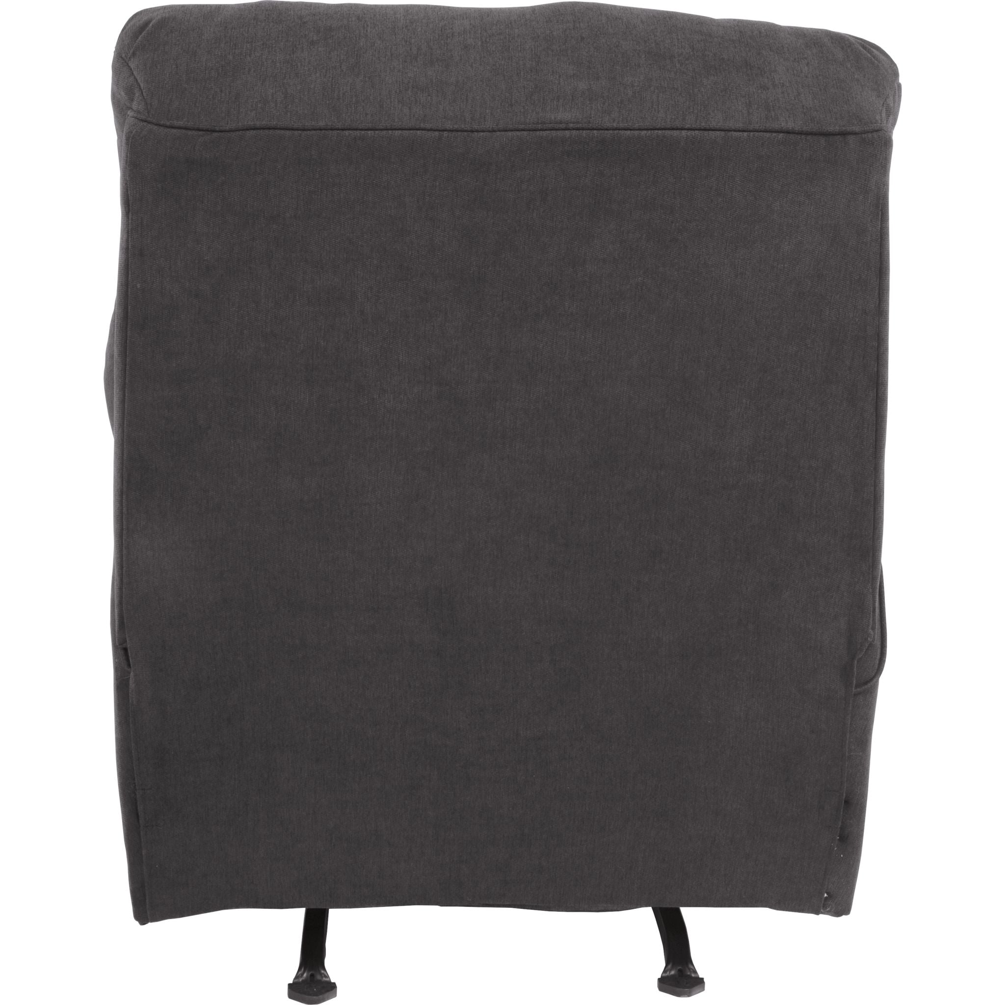 Alenya Rocker Recliner Chair - Premium PU Leather, Ergonomic Design, 360° Swivel & Glider, Charcoal Gray - Perfect for Living Room, Nursery & Home Theater Relaxation