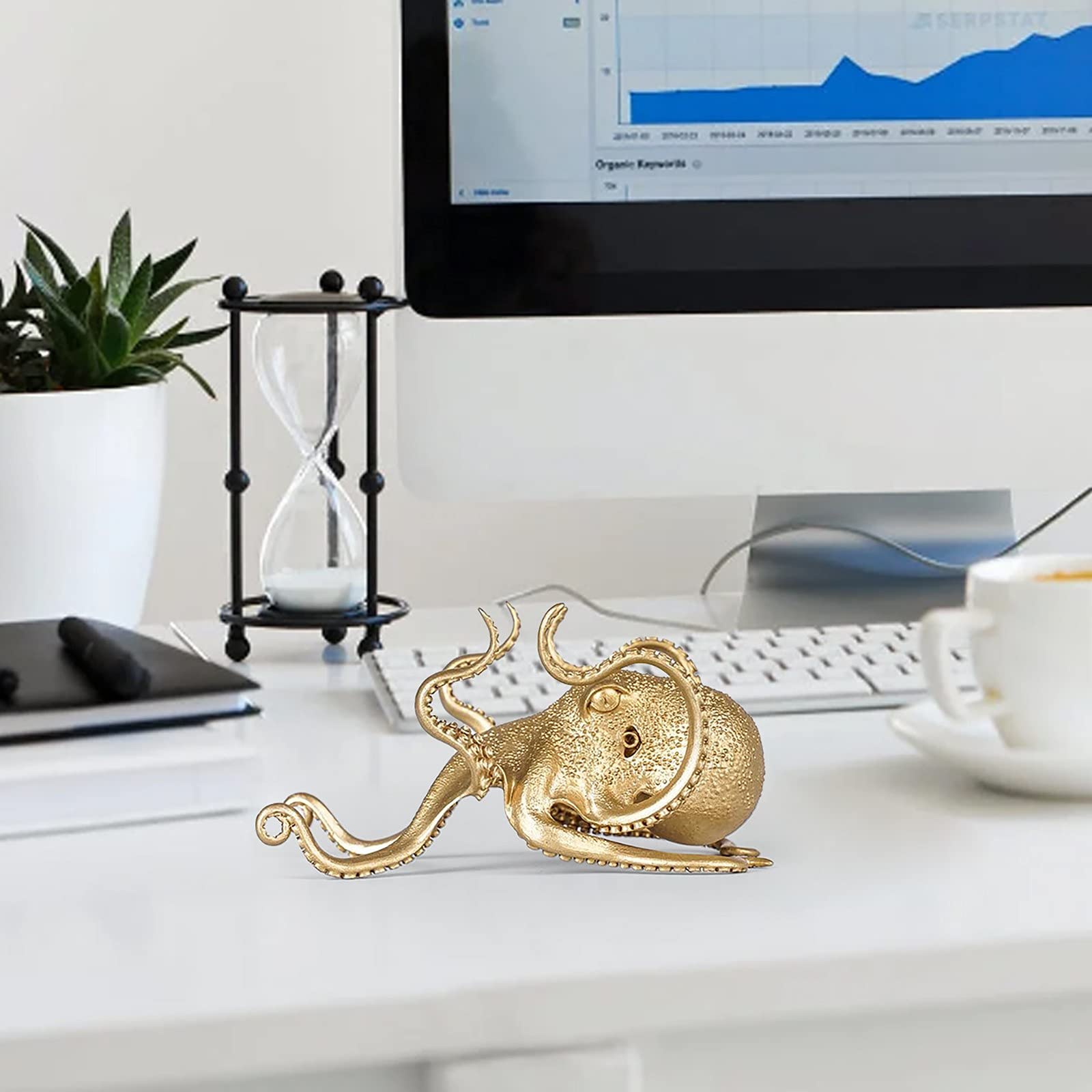 Animal-Shaped Phone Stand - Creative Desktop Organizer for Phone, Pen & Decor | Home Office, Living Room, Cabinet Display | Unique Gift Idea for Animal Lovers