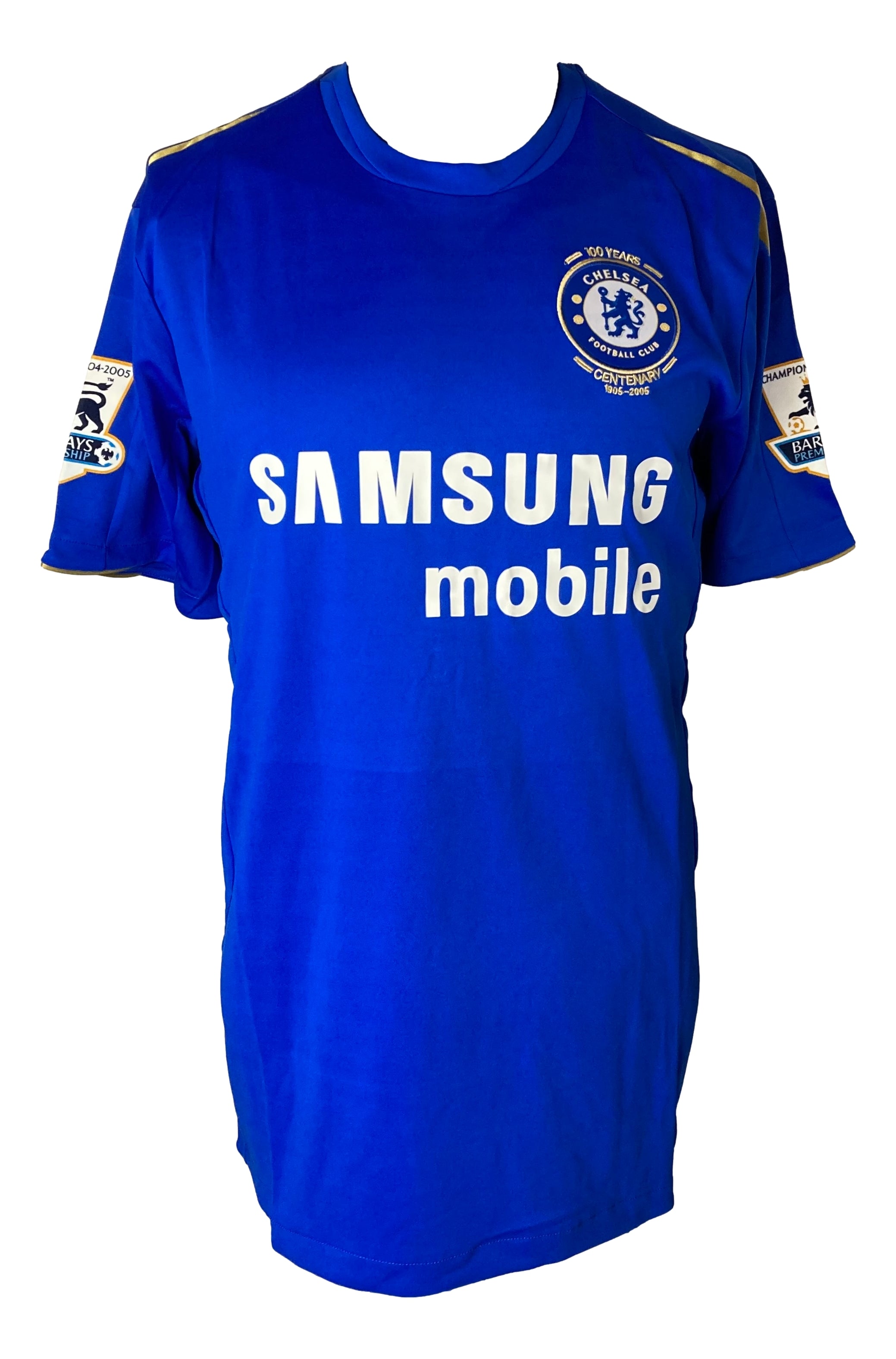 John Terry Autographed Chelsea FC Centenary Soccer Jersey - Authentic Signed Football Shirt - Perfect for Fans, Collectors & Memorabilia Displays