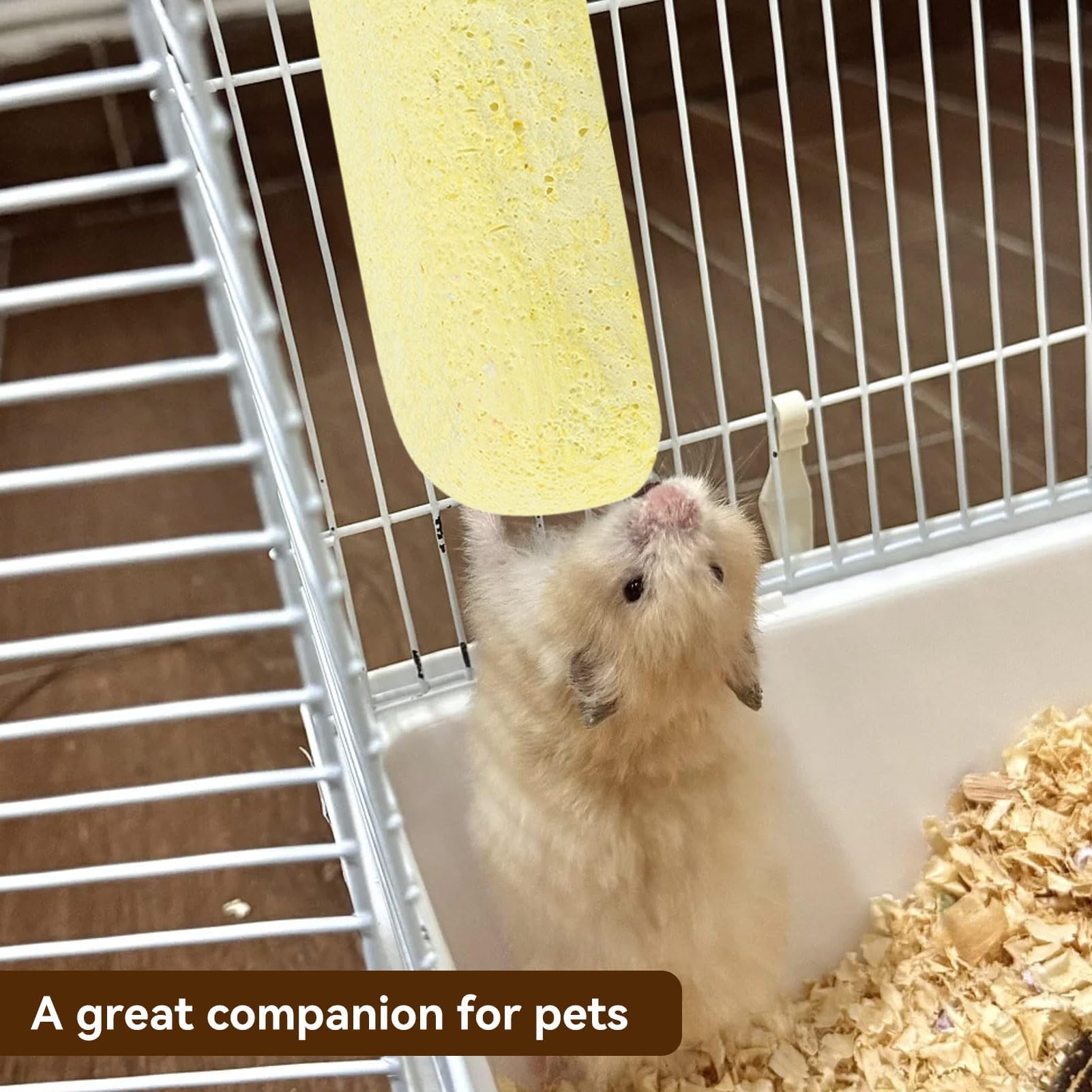 Natural Lava Ledge for Small Pets - Rat, Chinchilla & Bird Chew Toy for Teeth Grinding & Beak Trimming | Cage Accessories for Dental Health & Enrichment | Perfect for Climbing, Chewing & Playtime in Small Animal Habitats