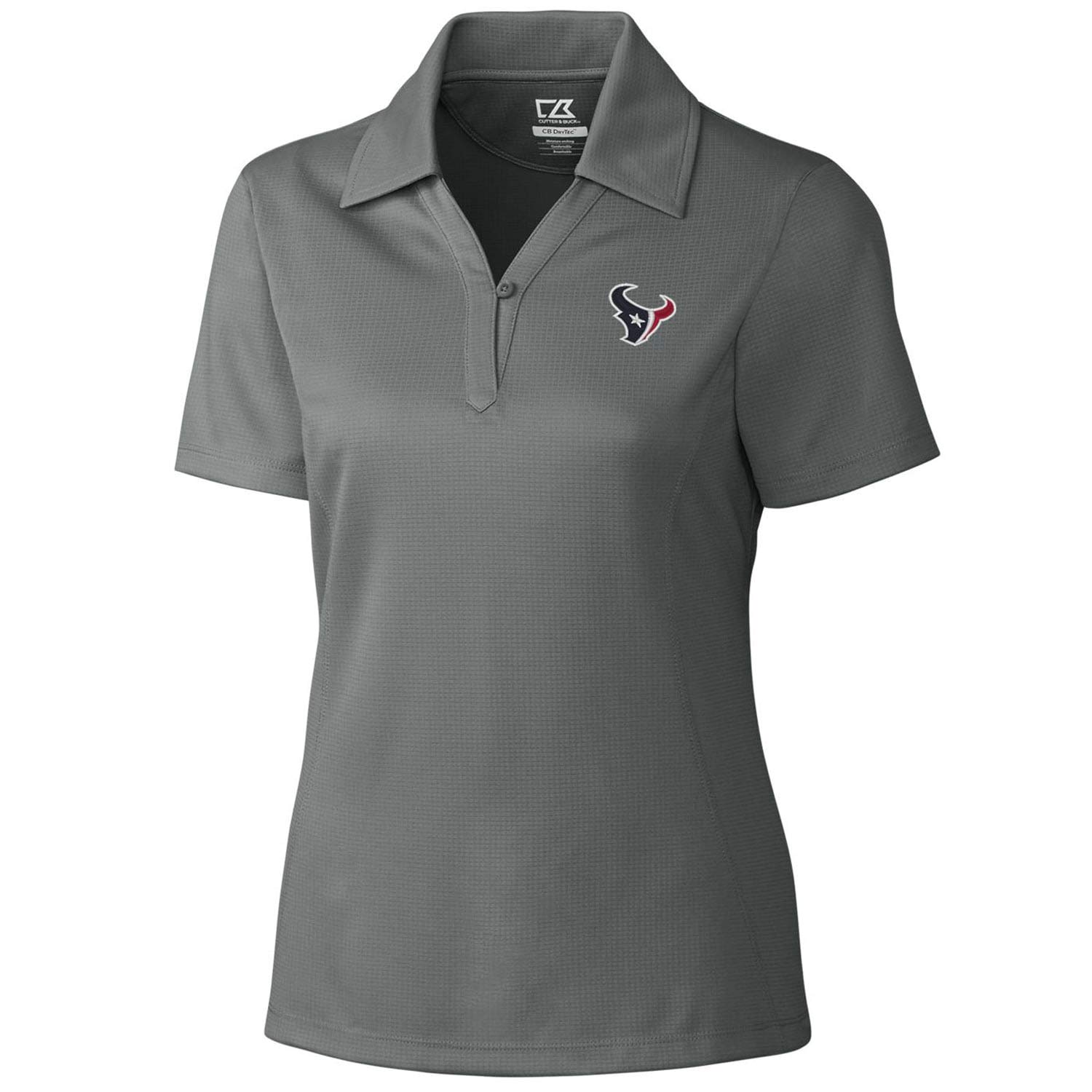 Cutter & Buck Women's NFL Drytec Performance Polo Shirt - Moisture Wicking & Breathable for Sports & Casual Wear