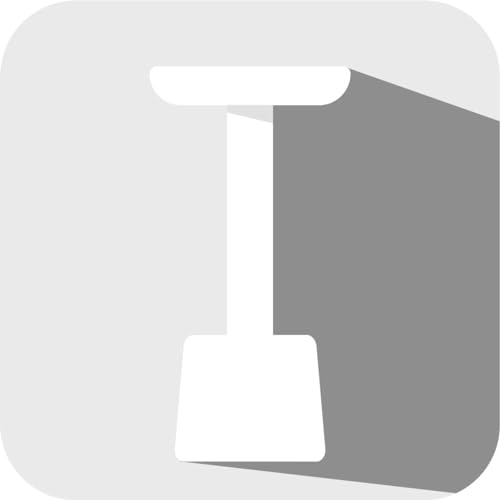 White Razor with Stand