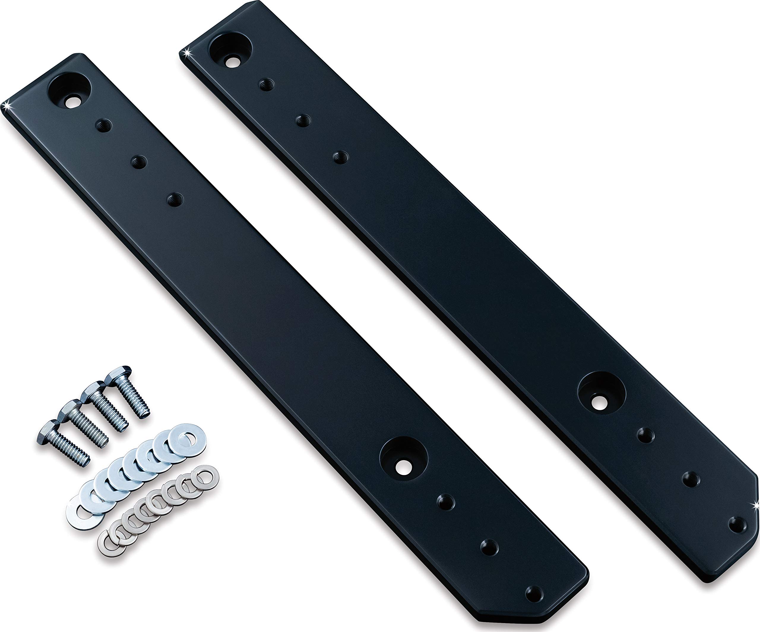 Kuryakyn 8957 Black Tour-Pak Trunk Luggage Rack & Storage Accessory - Relocator Kit for 2009-2013 Harley-Davidson Motorcycles | Perfect for Long-Distance Rides & Road Trips