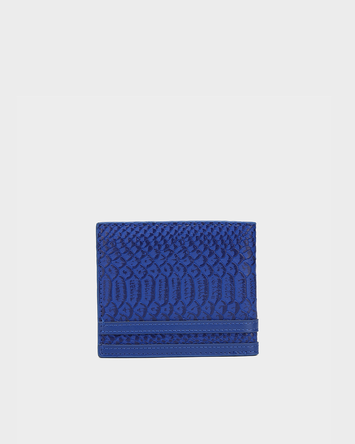 Apollo 1 Slim RFID Blocking Wallet in Royal Blue - Premium Leather Minimalist Wallet for Men with Card Slots & Cash Pocket | Perfect for Travel, Business & Everyday Use