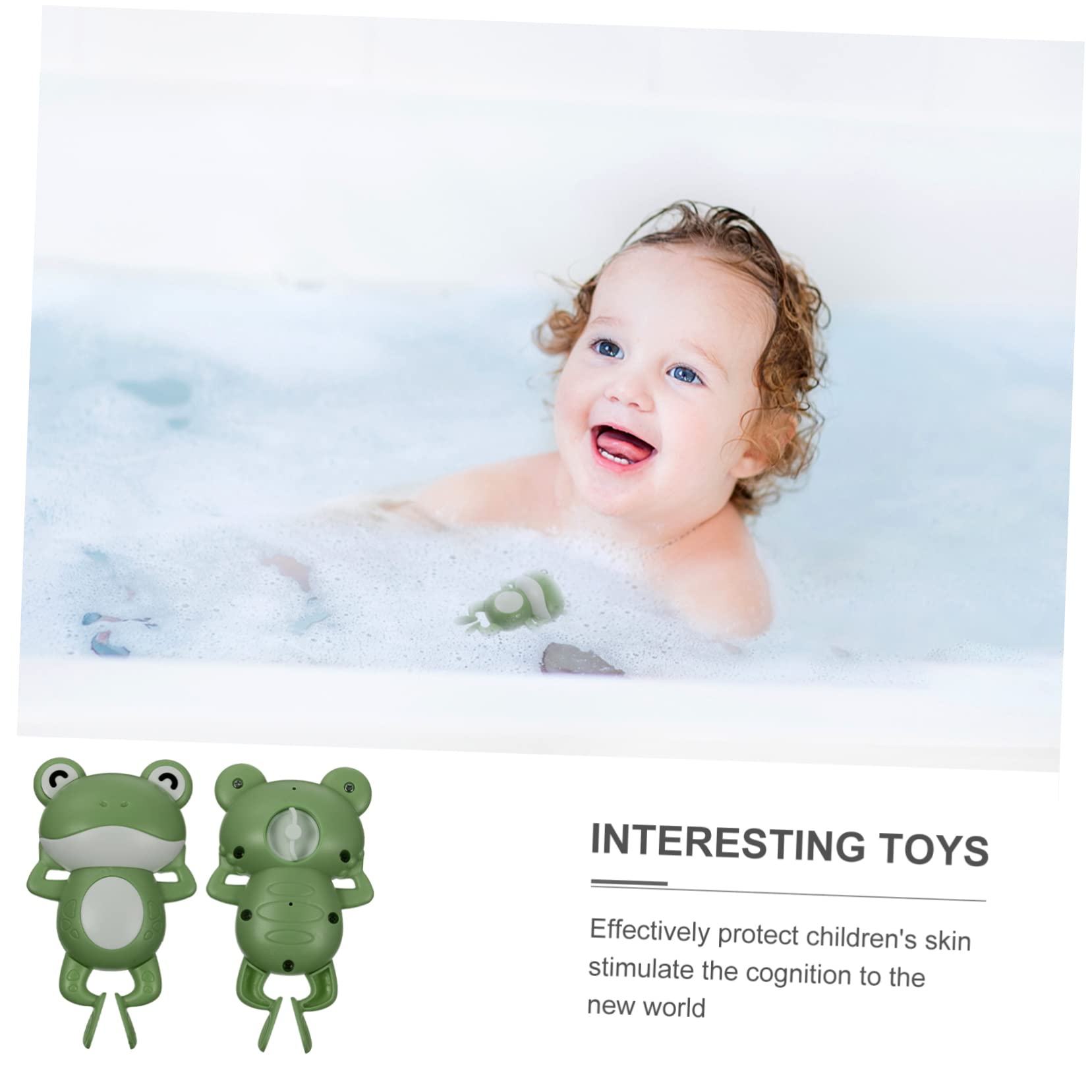 VICASKY 2-Pack Bath Toys for Kids - Fun Shower & Bathtub Play Set, Floating Puzzle Toys for Toddlers, Summer Beach Water Games - BPA-Free Plastic Bathing Playthings for Indoor & Outdoor Water Activities