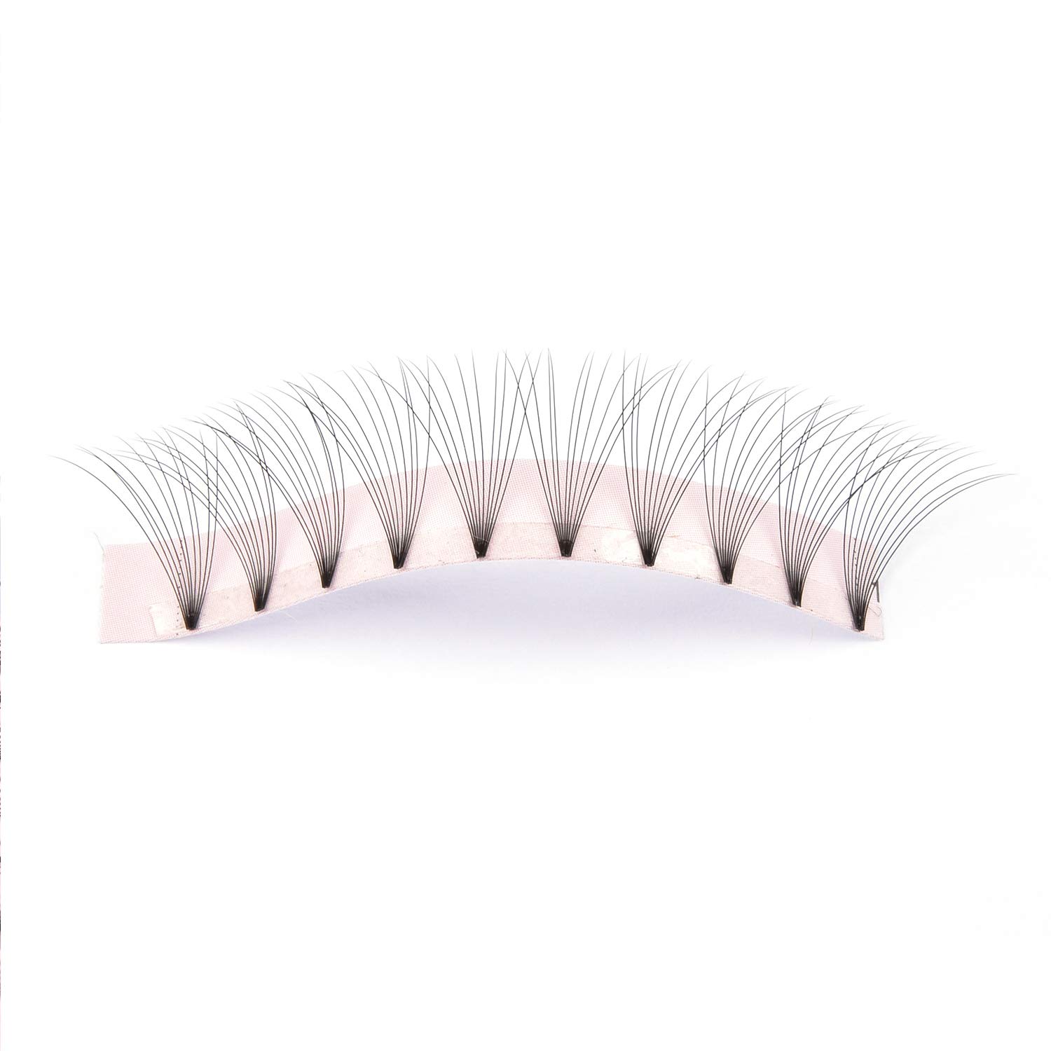 Russian Volume Premade 10D Fans Eyelash Extensions - 0.07mm Thickness, D Curl, 13mm Length - Perfect for Bridal, Party & Special Occasion Makeup