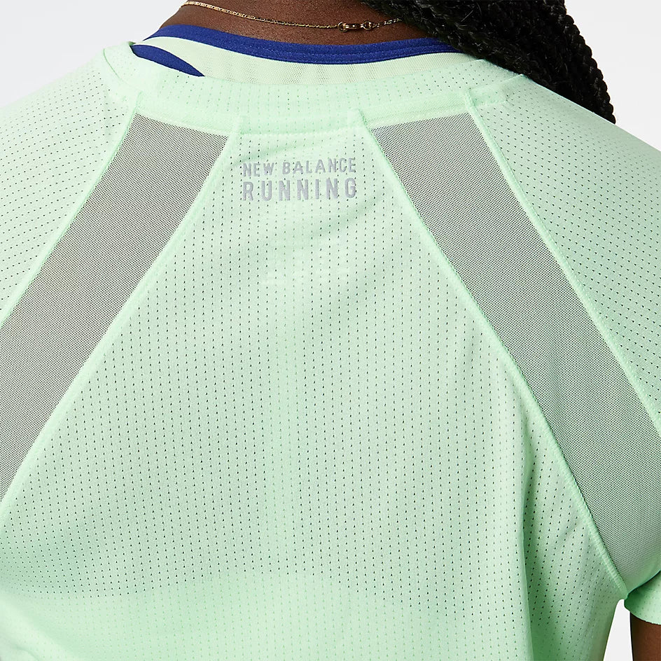 Women's New Balance Impact Short Sleeve T-Shirt - Lightweight Running & Workout Top for Gym, Yoga & Casual Wear