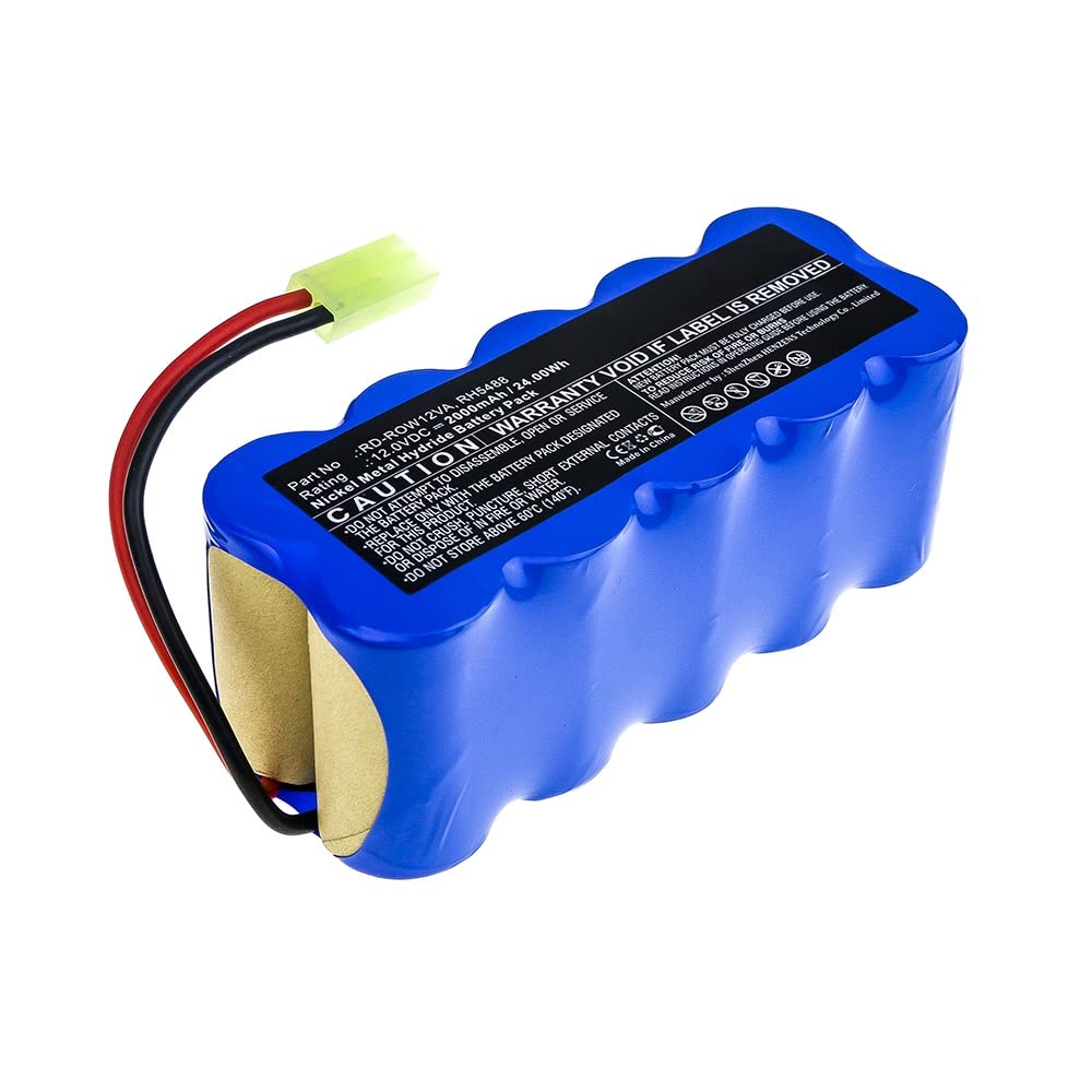 Synergy Digital Replacement Vacuum Cleaner Battery for Rowenta RH846501 / 9A 1 - 12V 2000mAh Ni-MH High Capacity Battery Compatible with Rowenta RD-ROW12VA - Perfect for Home Cleaning & Pet Hair Removal