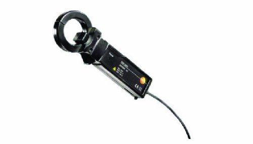 Testo 0554 5607 Clamp-On Amp Probe - 0 to 20/200 A AC Current Meter for HVAC & Refrigeration Systems | Perfect for Diagnosing Compressor Issues & Electrical Load Testing