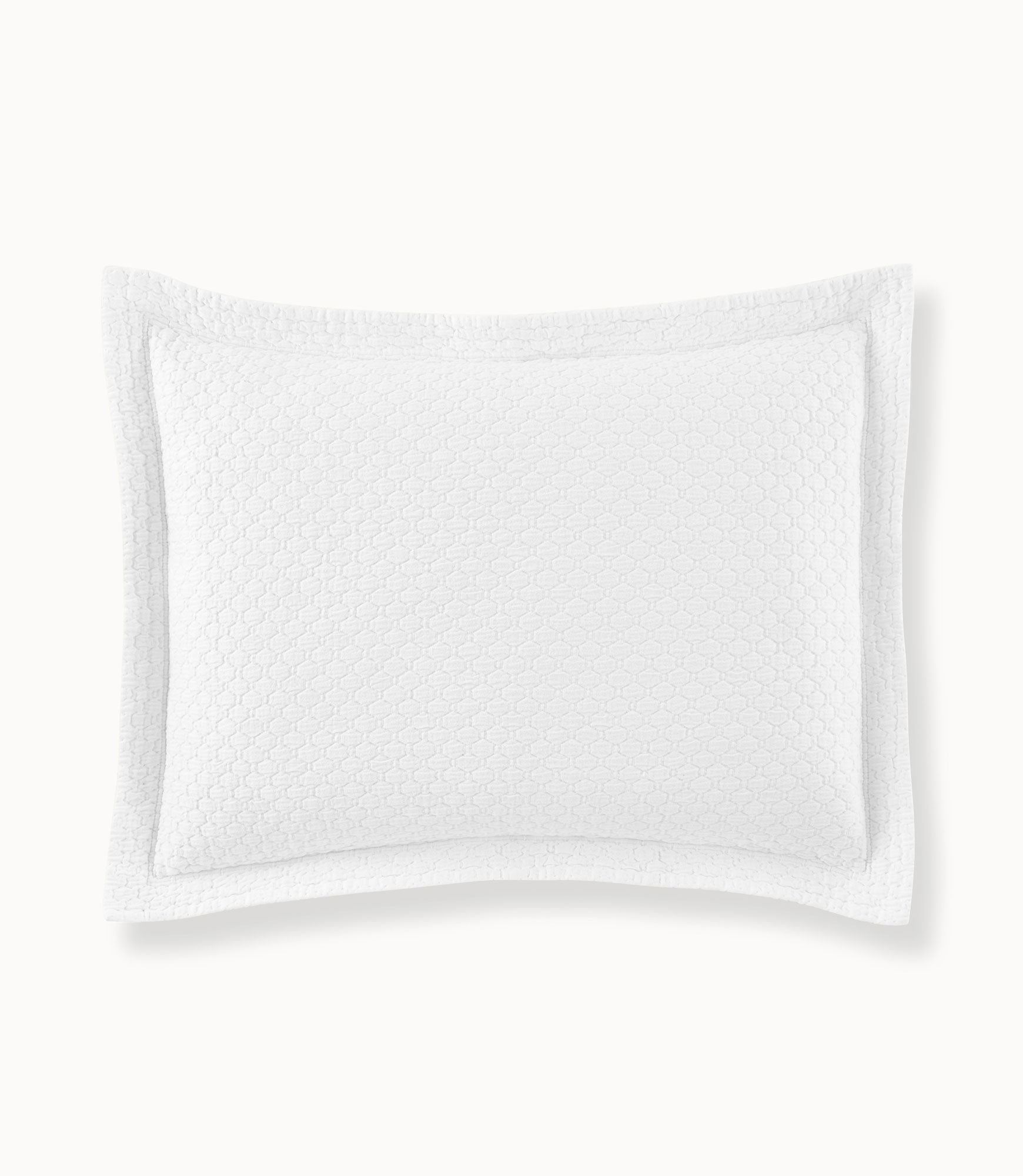 Juliet Matelassé Sham - Luxury Quilted Pillow Cover for Bedroom Decor, Home Styling & Elegant Interior Design