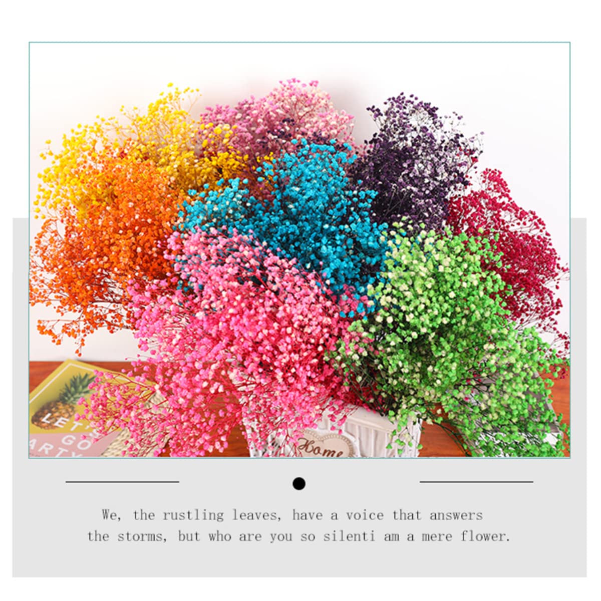 80g Dried Gypsophila Bouquet - Natural White Baby's Breath Flowers for Wedding Decor, Home Decoration, DIY Crafts, Headdress & Wreath Making - Perfect for Centerpieces, Bridal Bouquets, and Rustic Wedding Themes