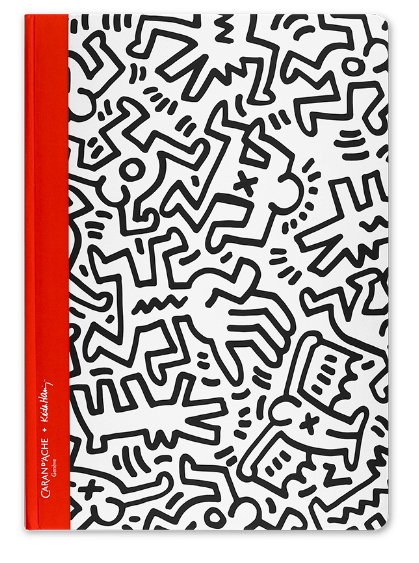 Caran d'Ache Keith Haring Limited Edition A5 Sketchbook - Artist Sketch Pad for Drawing, Doodling & Creative Projects - Perfect Gift for Art Lovers & Students