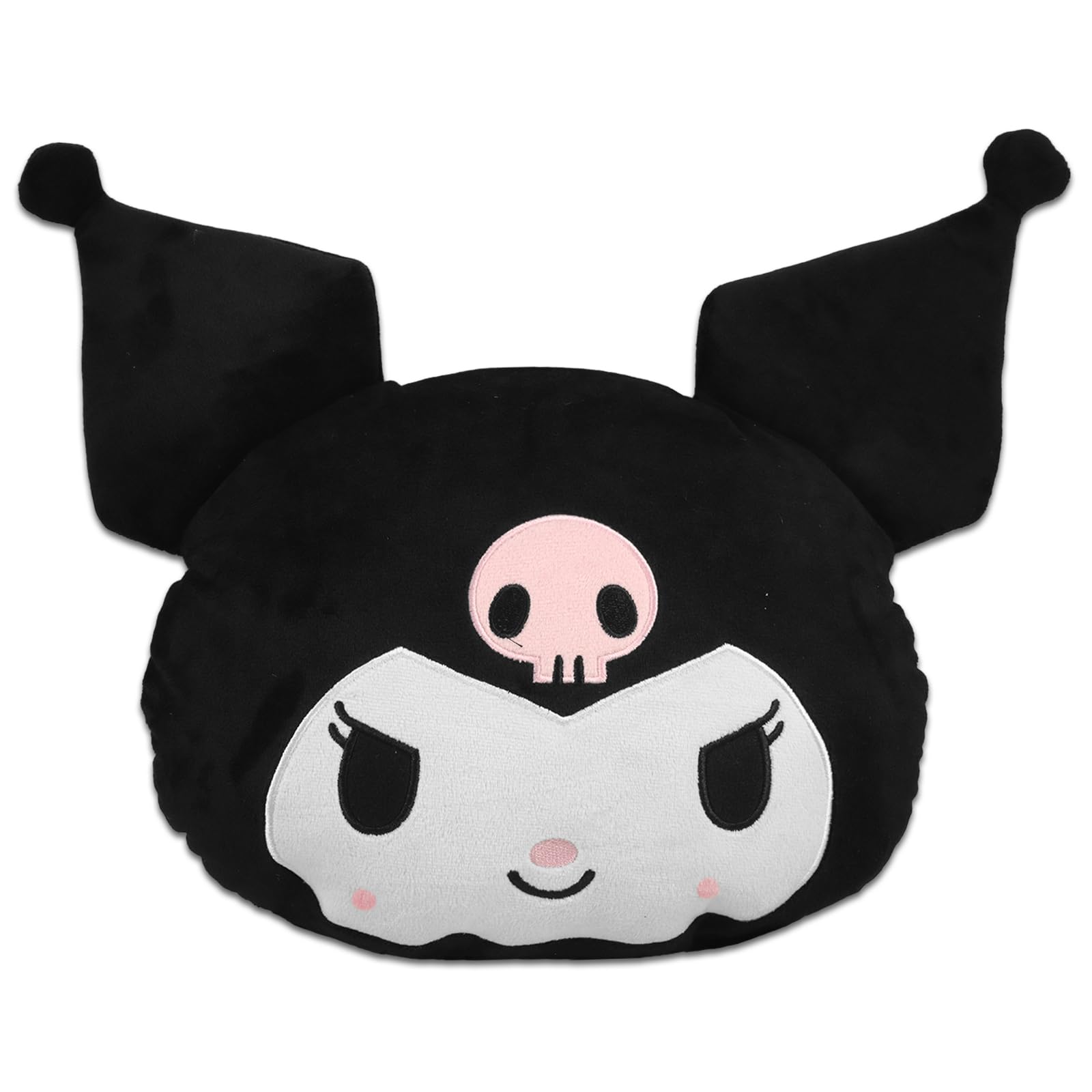 Kuromi Plush Purse Set - Cute Hello Kitty Plush Backpack with Adjustable Straps for Girls | Kawaii Anime Cosplay Accessory for School, Travel & Gift Giving