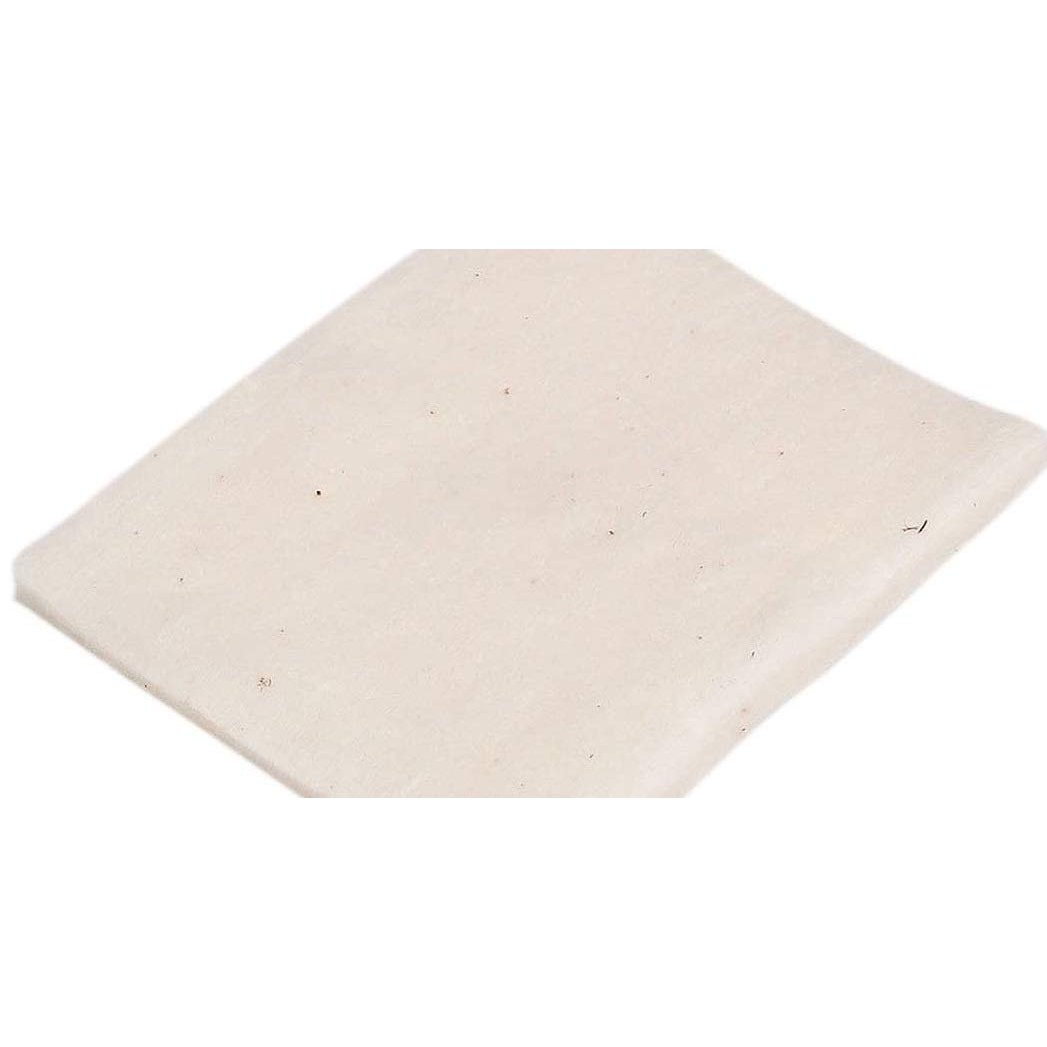 Organic Muji Cut Cotton Ecru Unbleached Facial Cotton Pads Large 90x70mm 88 pcs - Gentle Makeup Remover & Skincare for Sensitive Skin - Perfect for Daily Cleansing, Toner Application & Nail Polish Removal