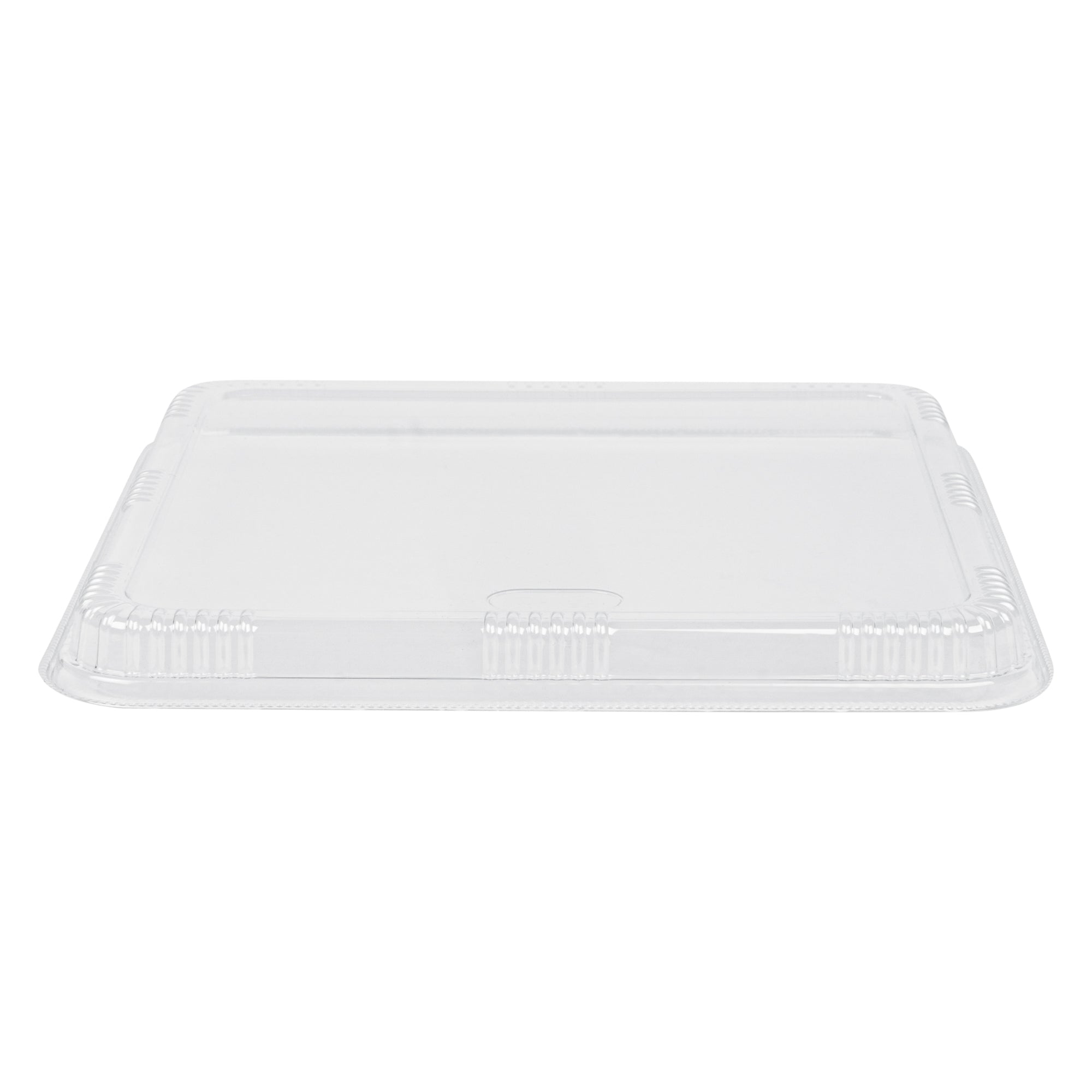 Clear Plastic Bento Box Lids - 50 Pack, Square Design Fits 40 oz Containers | Perfect for Meal Prep, School Lunches & Office Food Storage