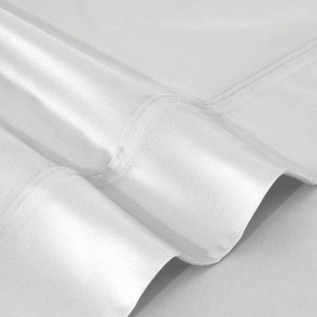 Luxury 1200 Thread Count Egyptian Cotton Deep Pocket Bed Sheet Set - Queen Size, Soft & Breathable for Ultimate Comfort - Perfect for Master Bedroom, Guest Room & Hotel Use