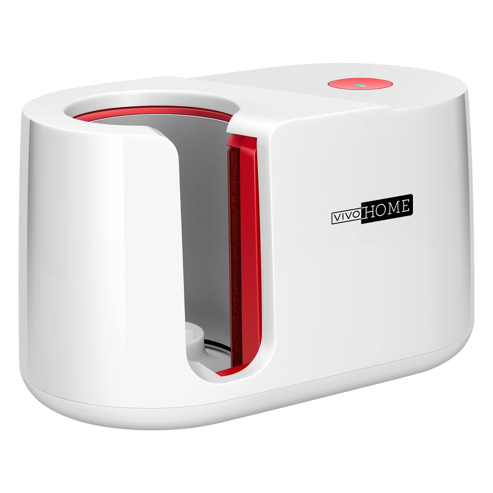 VIVOHOME Automatic Mug Heat Press Sublimation Machine for Coffee Cups 11-15oz - Red | DIY Custom Printed Mugs for Gifts, Promotions & Home Decor
