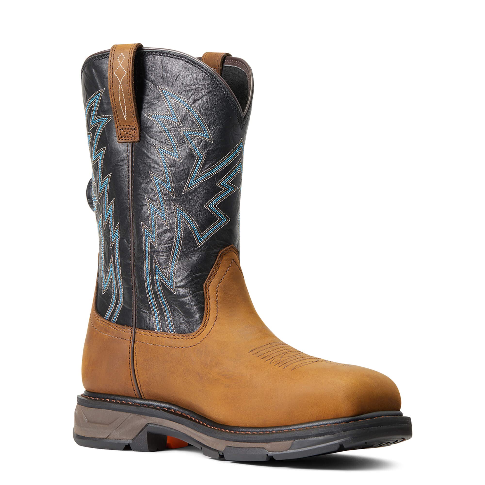 Ariat Men's WorkHog XT BOA Carbon Toe Work Boot - Steel Toe Safety Shoes for Construction & Heavy Duty Work | Waterproof & Slip Resistant for Outdoor Jobsites