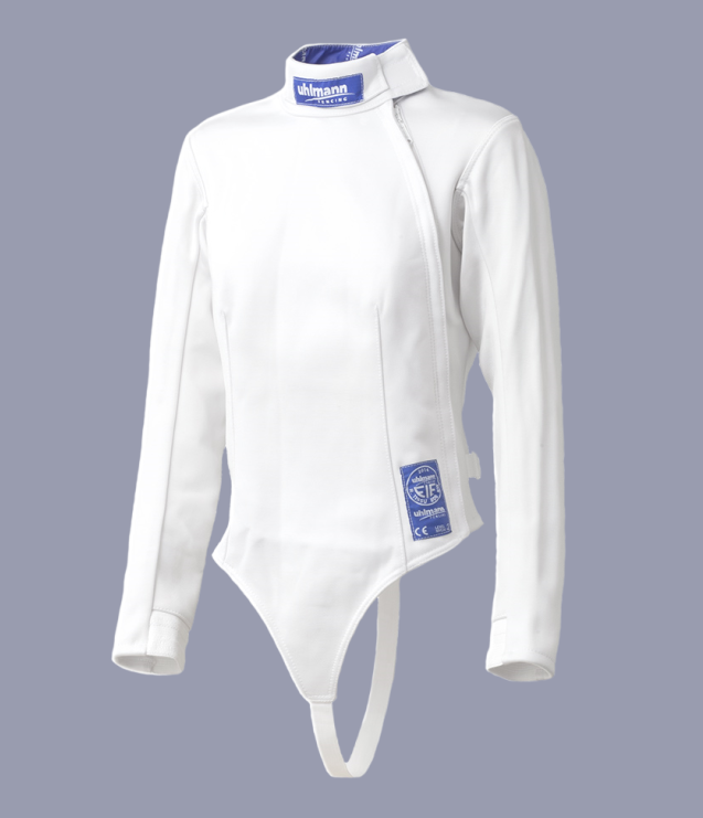 Uhlmann FIE Olympia 800N Girls' Fencing Jacket - Premium 800N Fencing Gear for Youth & Teen Fencers - Perfect for Competitions & Training