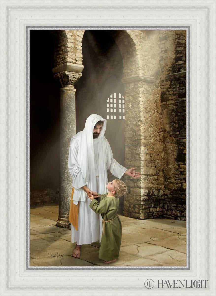 Feeling My Savior's Love - Inspirational Christian Wall Art Decor for Home, Church & Office - Perfect for Religious Gifts & Spiritual Encouragement