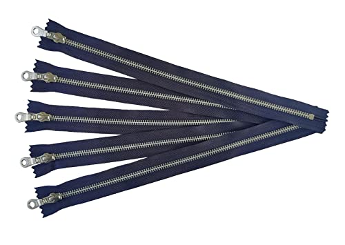 navy blue-silver