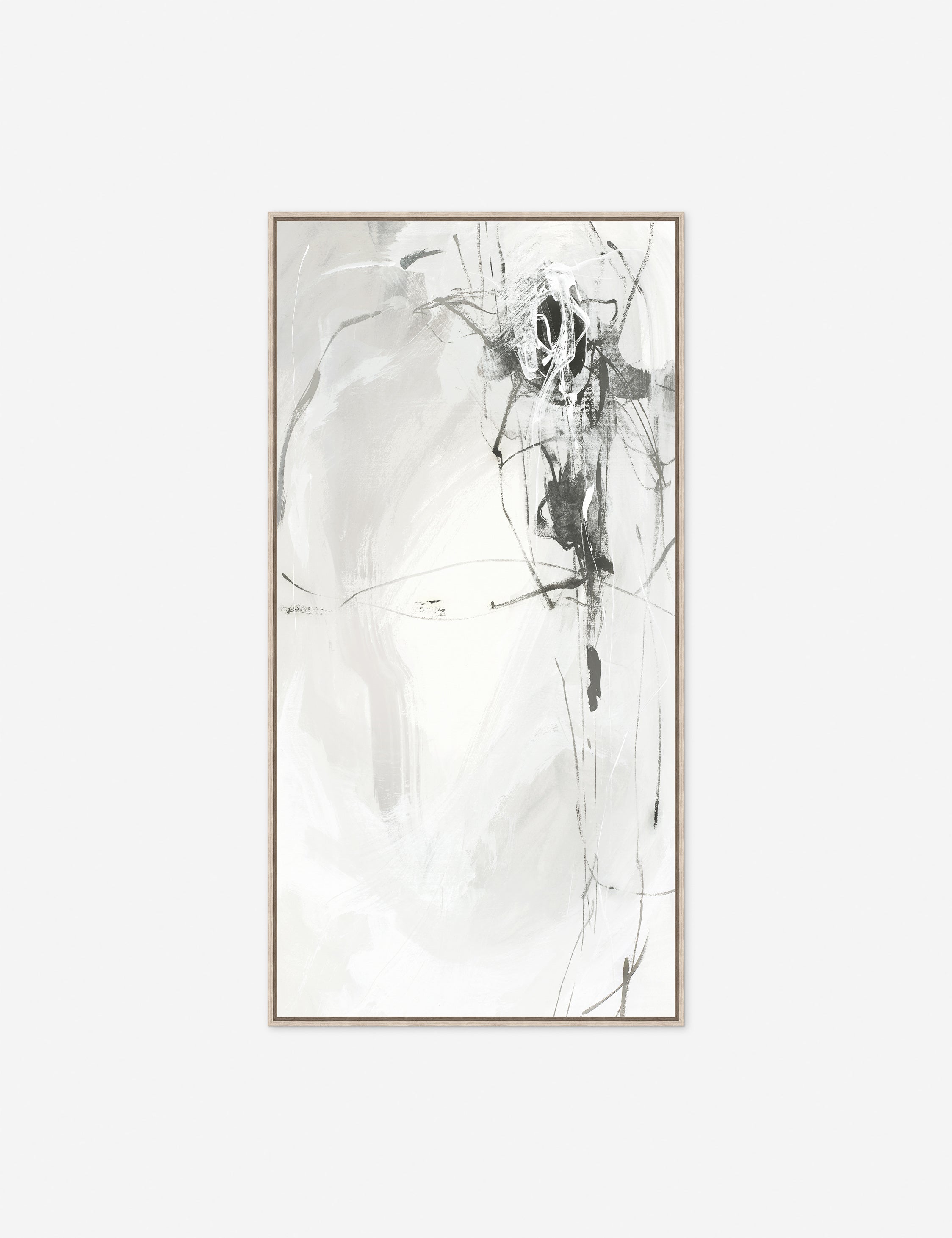 Abstract Line Art Wall Decor by Sara Brown - Modern Canvas Painting for Living Room, Bedroom & Office