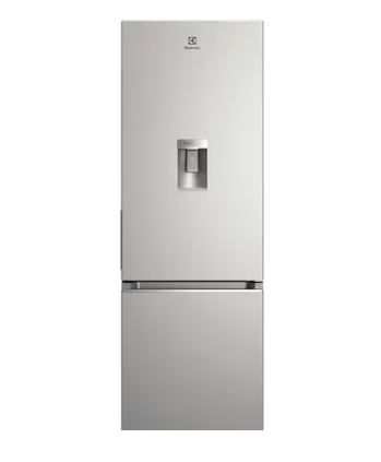 Electrolux EBB3742K 335L 2-Door Refrigerator - Energy Efficient, Spacious Freezer & Fridge for Home, Kitchen, or Office Use