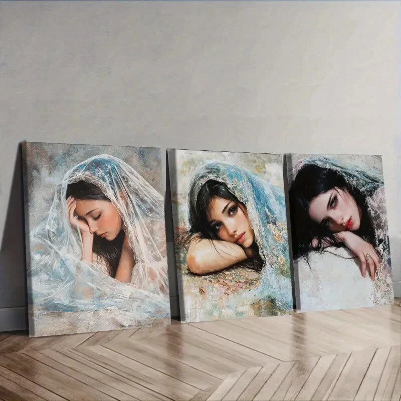 3-Piece Wall Art Set - Framed Canvas Prints 40x60cm - High Quality Australian Made Wall Decor for Living Room, Bedroom & Office - Ready to Hang Landscape Paintings - Perfect for Home & Office Decor