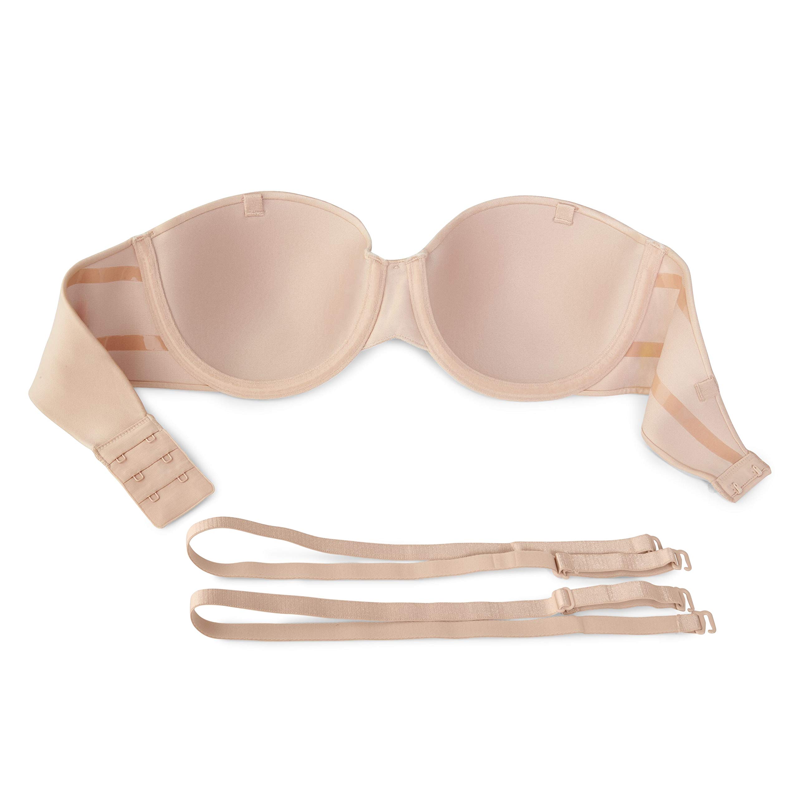 Vanity Fair Women's Strapless Bra - Full Coverage, Back Smoothing, Comfortable & Seamless for Wedding, Evening Gowns & Special Occasions