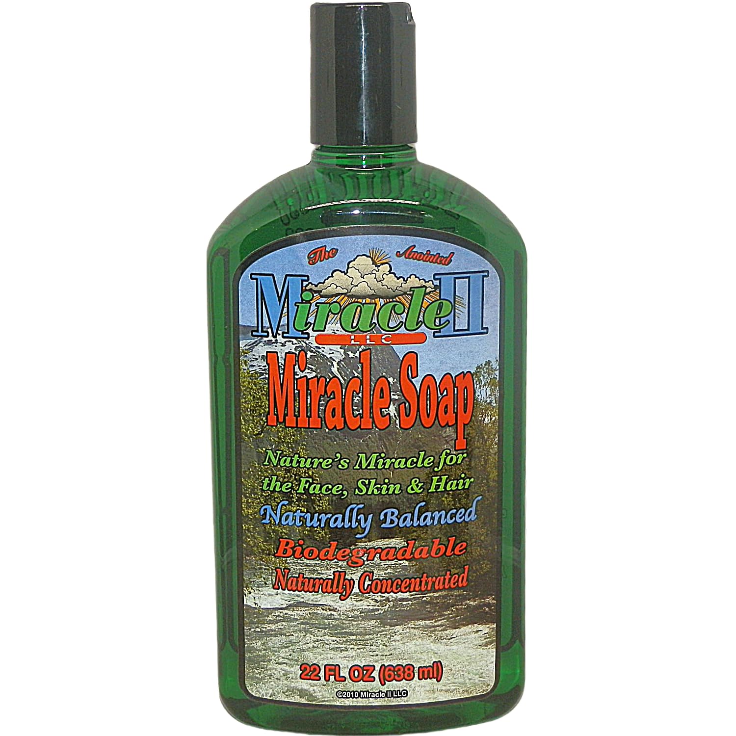 Miracle II Regular Soap - 22 oz Natural Cleansing Bar for Face, Body & Hands | Gentle pH-Balanced Formula for Daily Skincare & Hygiene
