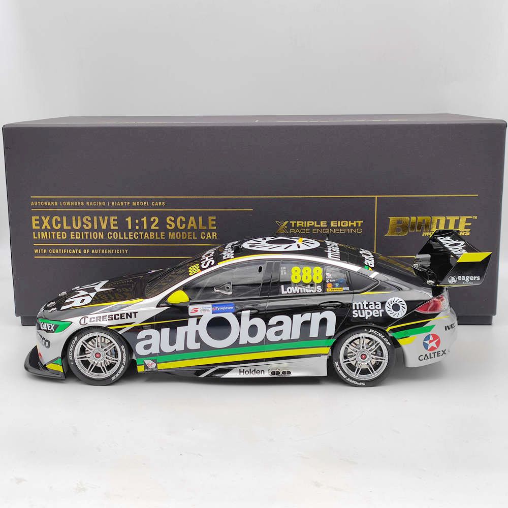 1/12 Scale Holden ZB Commodore 2018 Tyrepower Tasmania Winner #888 Resin Model Car - Collectible Toy Gift for Car Enthusiasts - Perfect for Display, Racing Fans, and Gifts