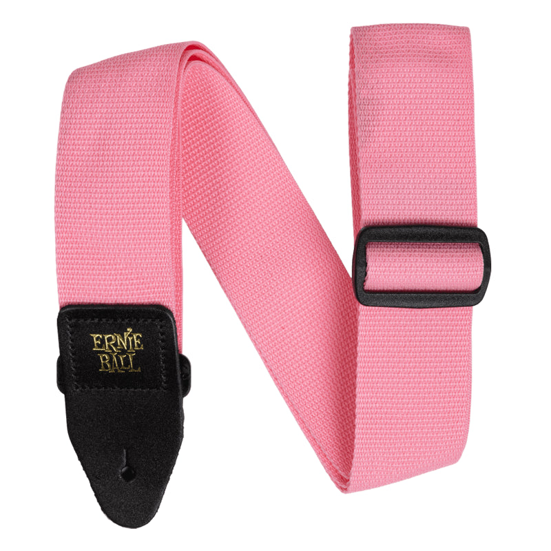 Ernie Ball Polypro Guitar Strap - Pink Sunrise | Adjustable & Comfortable Guitar Strap for Electric & Acoustic Guitars | Perfect for Live Performances & Studio Sessions