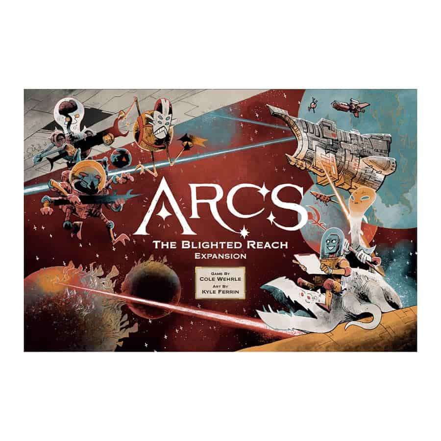 ARCS Blighted Reach Campaign Expansion - KS Exclusive Board Game Expansion for Epic Fantasy Adventures | Perfect for Game Nights & Strategy Enthusiasts