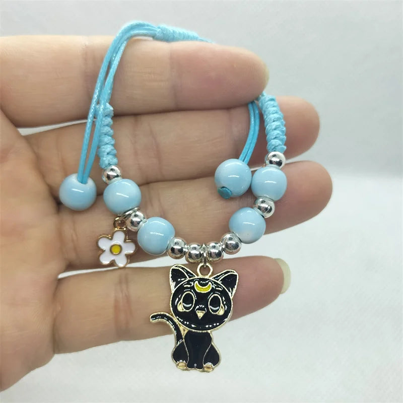 Stylish Animal Cat Bracelet for Girls - Trendy Handmade Jewelry Gift for Cat Lovers | Perfect for Parties, Gifts & Everyday Wear