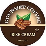 Irish Cream Gourmet Single Serve Coffee Pods - Medium Roast Arabica (35 Count) - Perfect for Home, Office & Entertaining