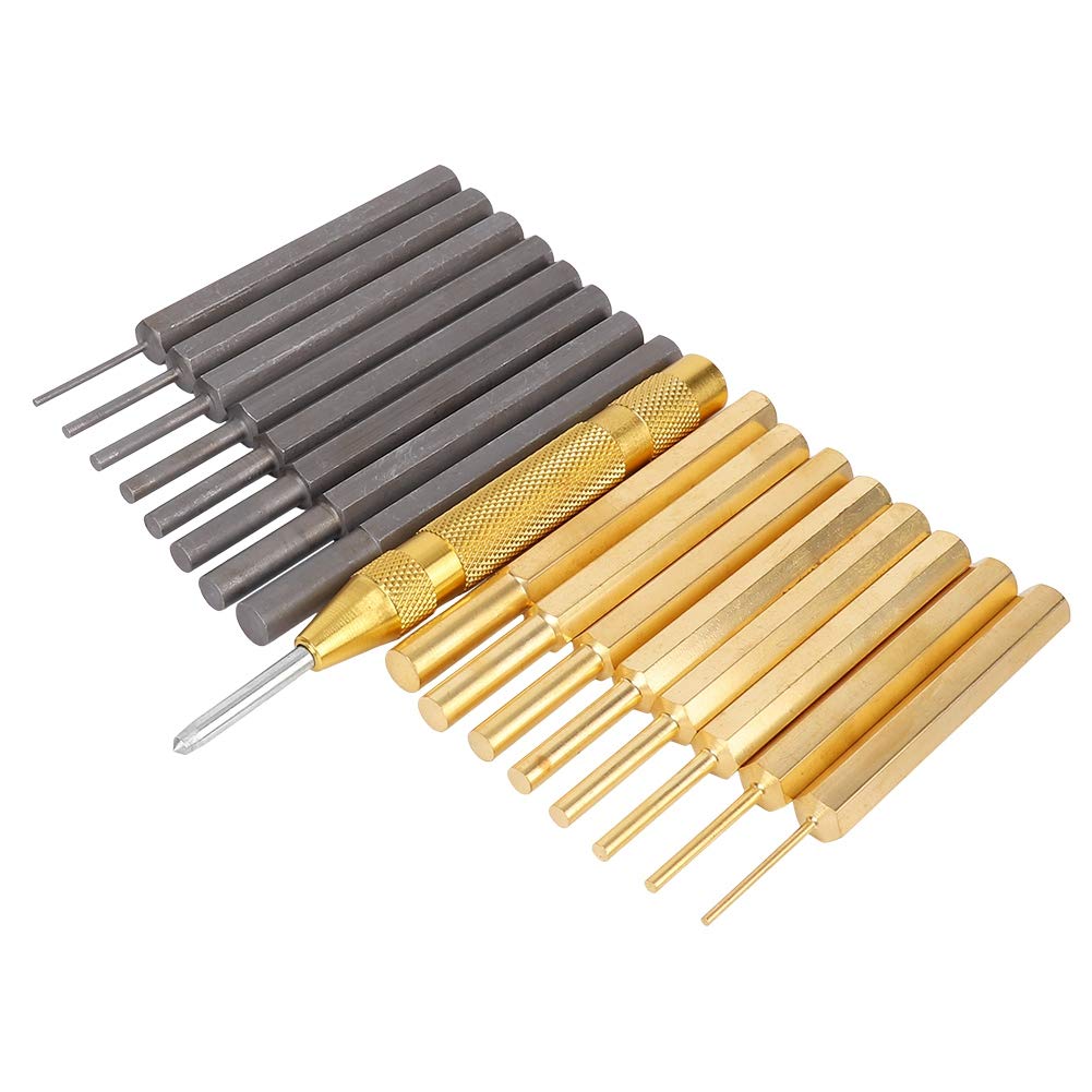 Professional 18-Piece Leather Punch Tool Kit for Leather Crafting - DIY Leatherworking Hand Tools for Belts, Wallets & Bags (Ideal for Leatherworkers & Crafters)