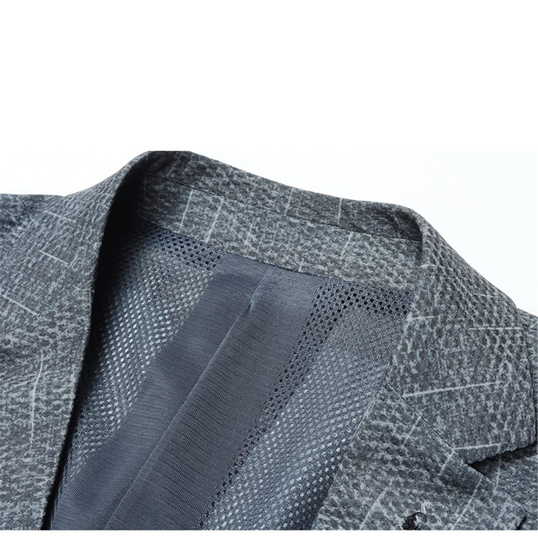 Men's Slim Fit Casual Blazer Jacket - Lightweight Spring Office Suit Jacket for Business, Weddings & Formal Events