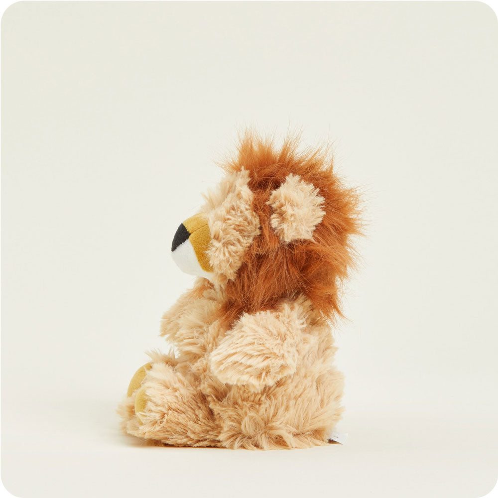 Lion Warmies Junior - Soft Plush Microwaveable Stuffed Animal for Kids | Perfect for Bedtime, Relaxation & Comfort Gifts