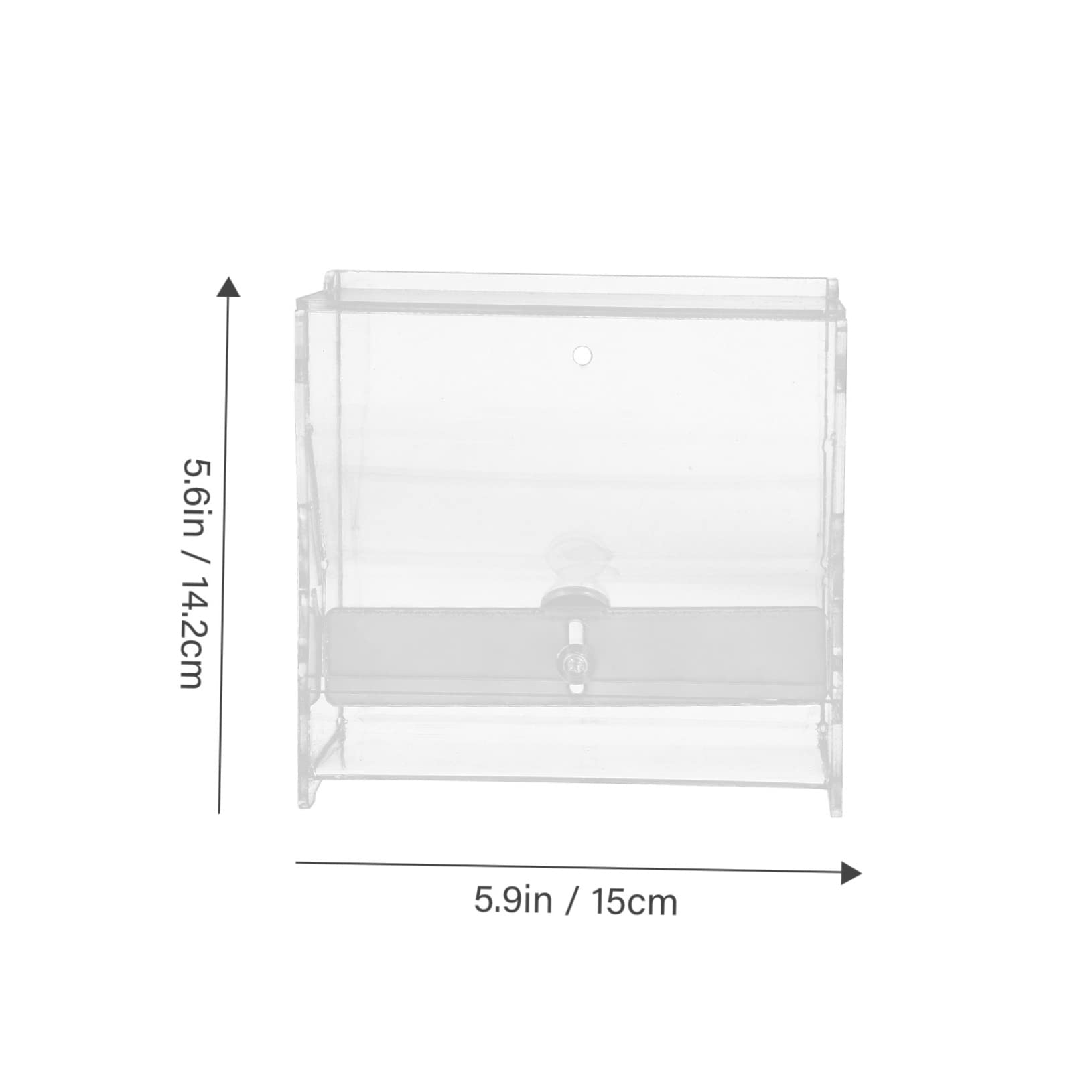 Automatic Chicken Feeder & Hanging Bird Feeder for Parrots - Durable Bird Cage Accessories, Food Storage Container for Birds - Perfect for Aviaries, Pet Cages & Outdoor Bird Feeding Stations