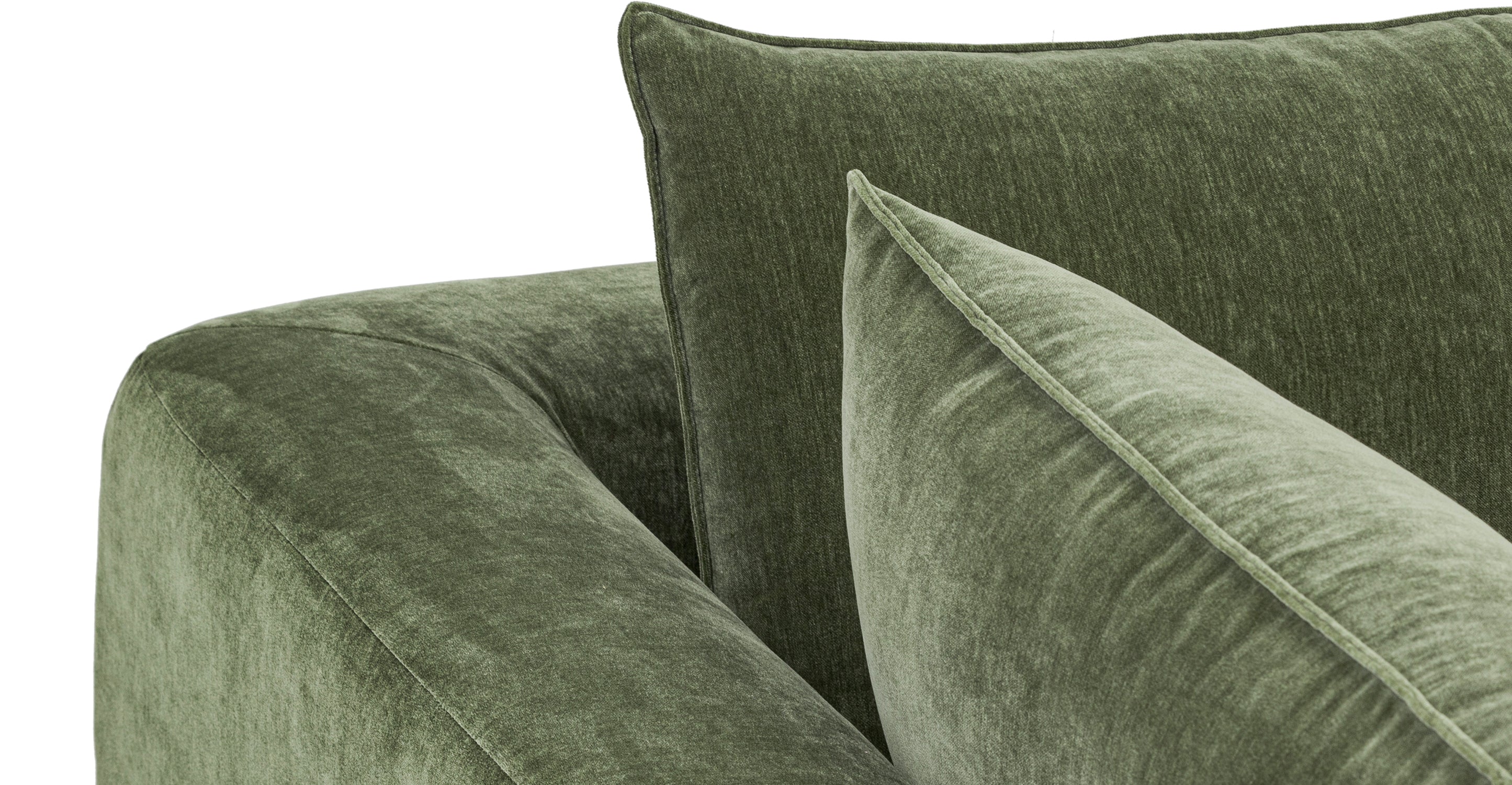 Stylish Marcel Left Facing Corner Sectional Sofa - Modern L-Shaped Couch for Living Room, Family Room & Small Spaces