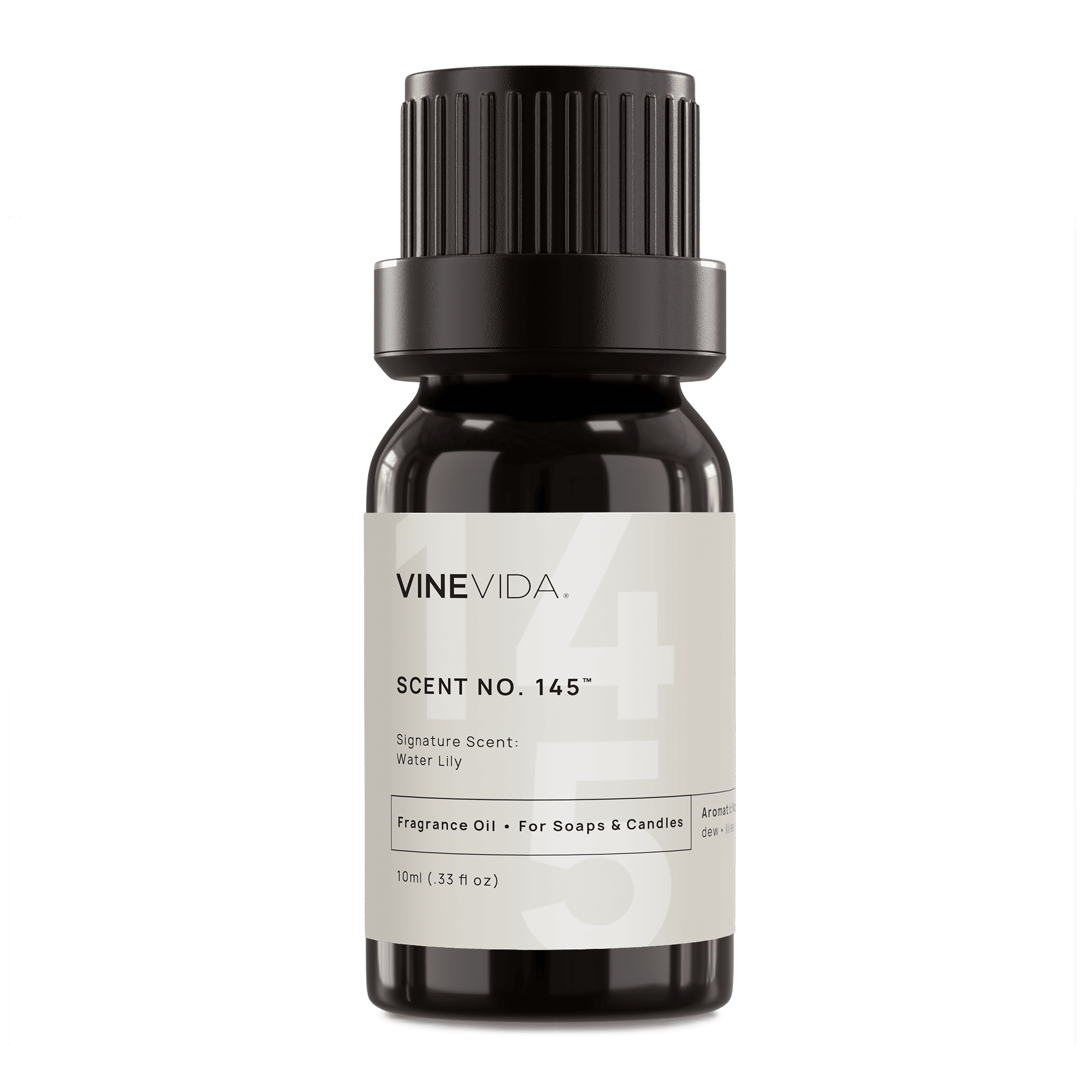 NO. 145 Water Lily Fragrance Oil for Soaps & Candles - Premium Scent for DIY, Aromatherapy, Home Spa and Relaxation